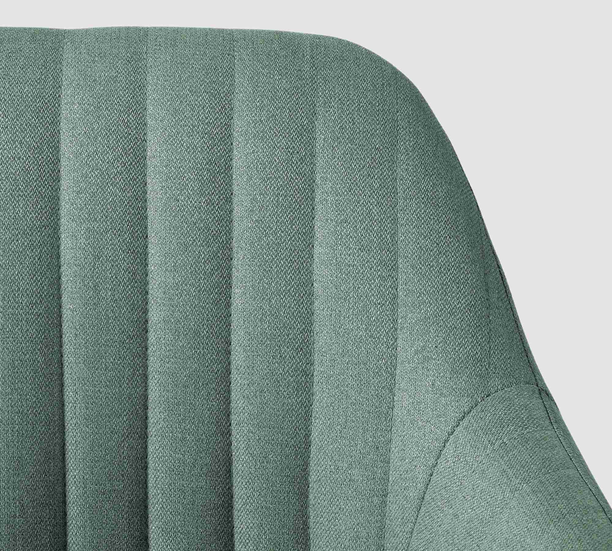 Armlehnenstuhl TILANDA Webstoff Cors Mintgrau