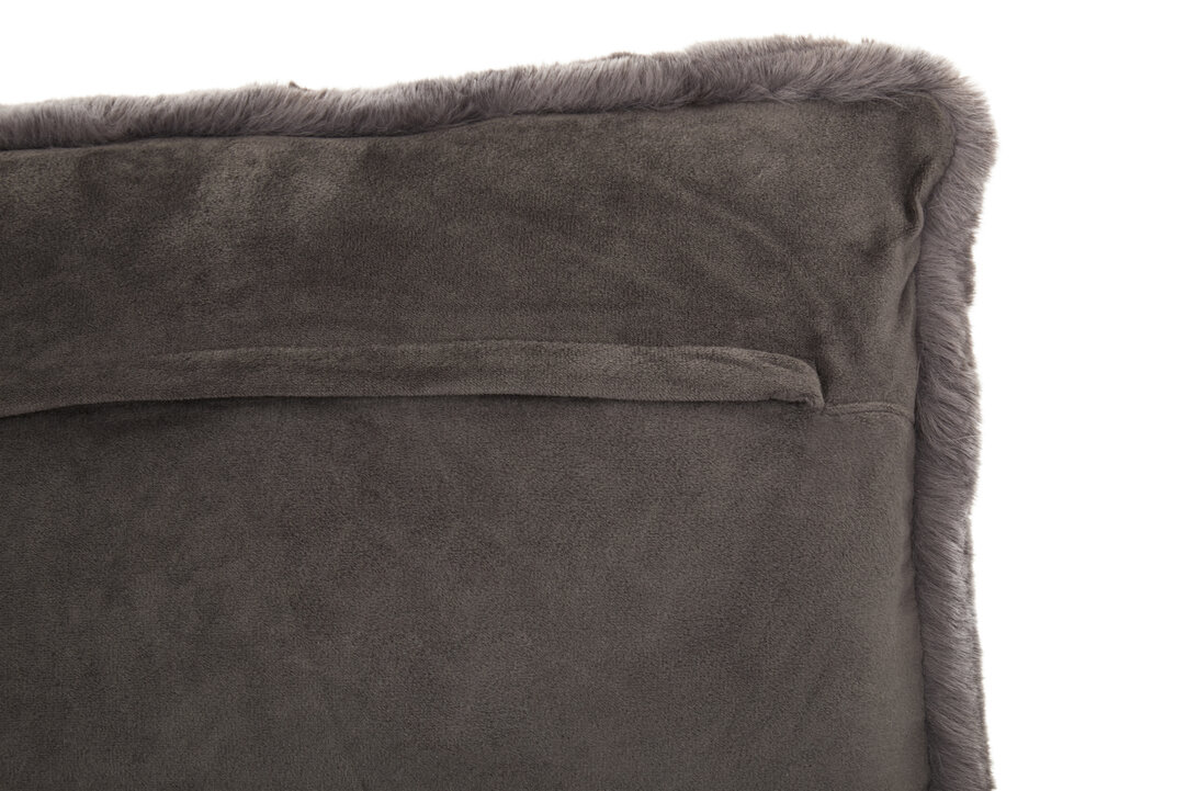 Bosie Lamina Grey Square Fur Kissen