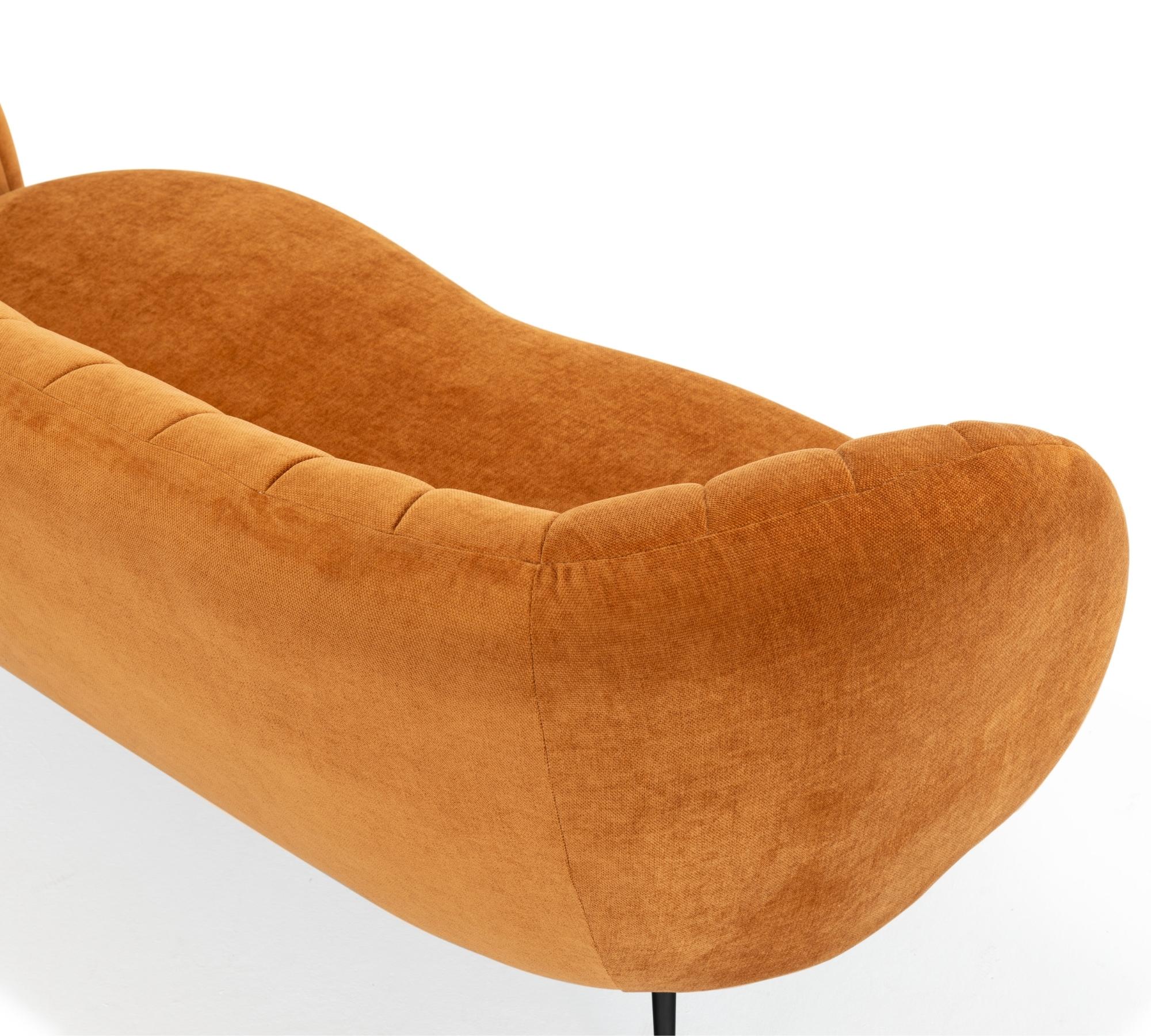 Flora Sofa 2-Sitzer Danny Amber