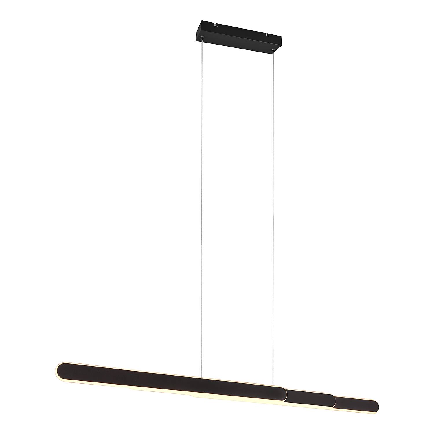 1-Light Helios LED Pendant Light Iron Black