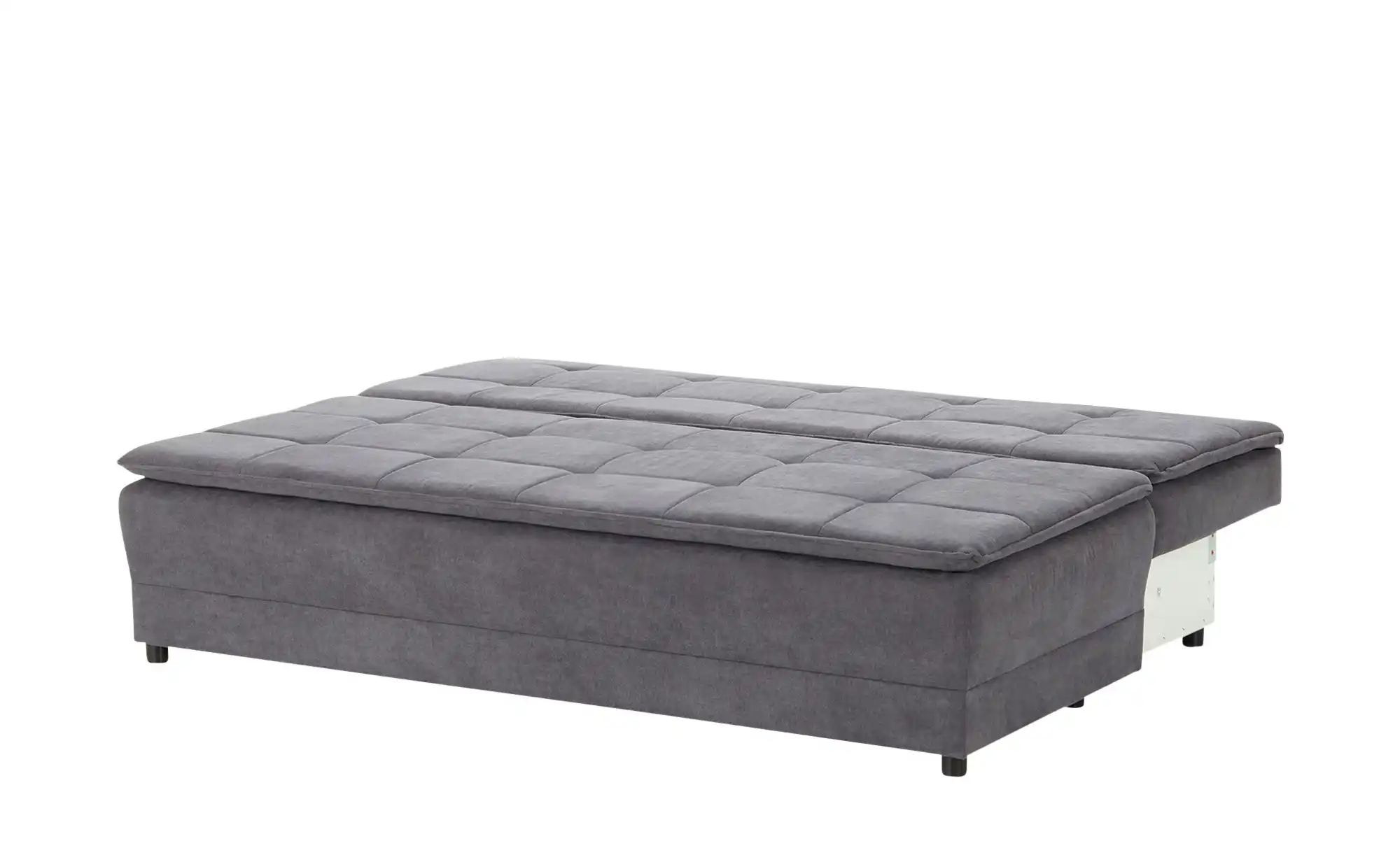 Schlafsofa Textil Grau