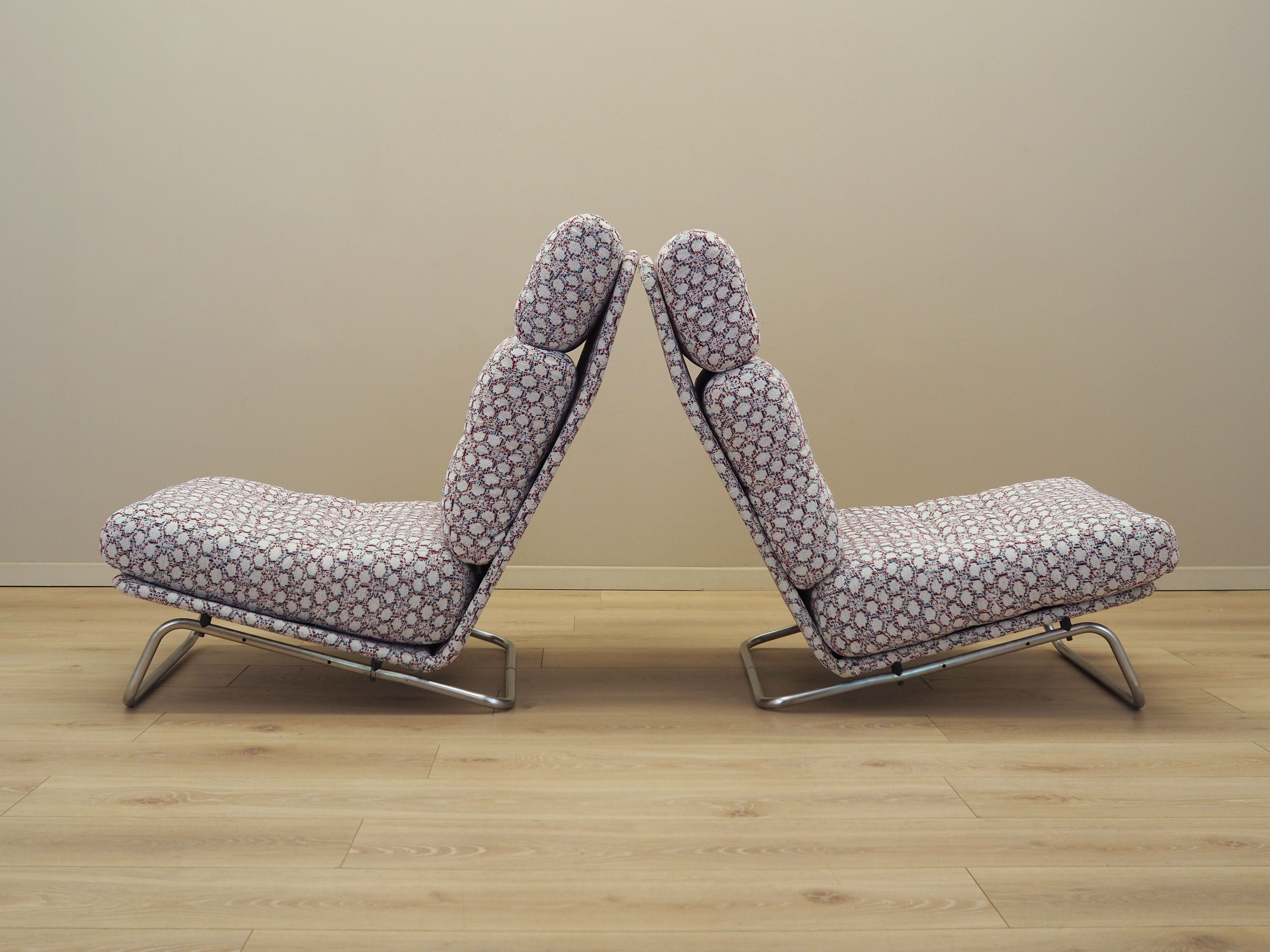 2x Vintage Loungesessel 1970er Jahre