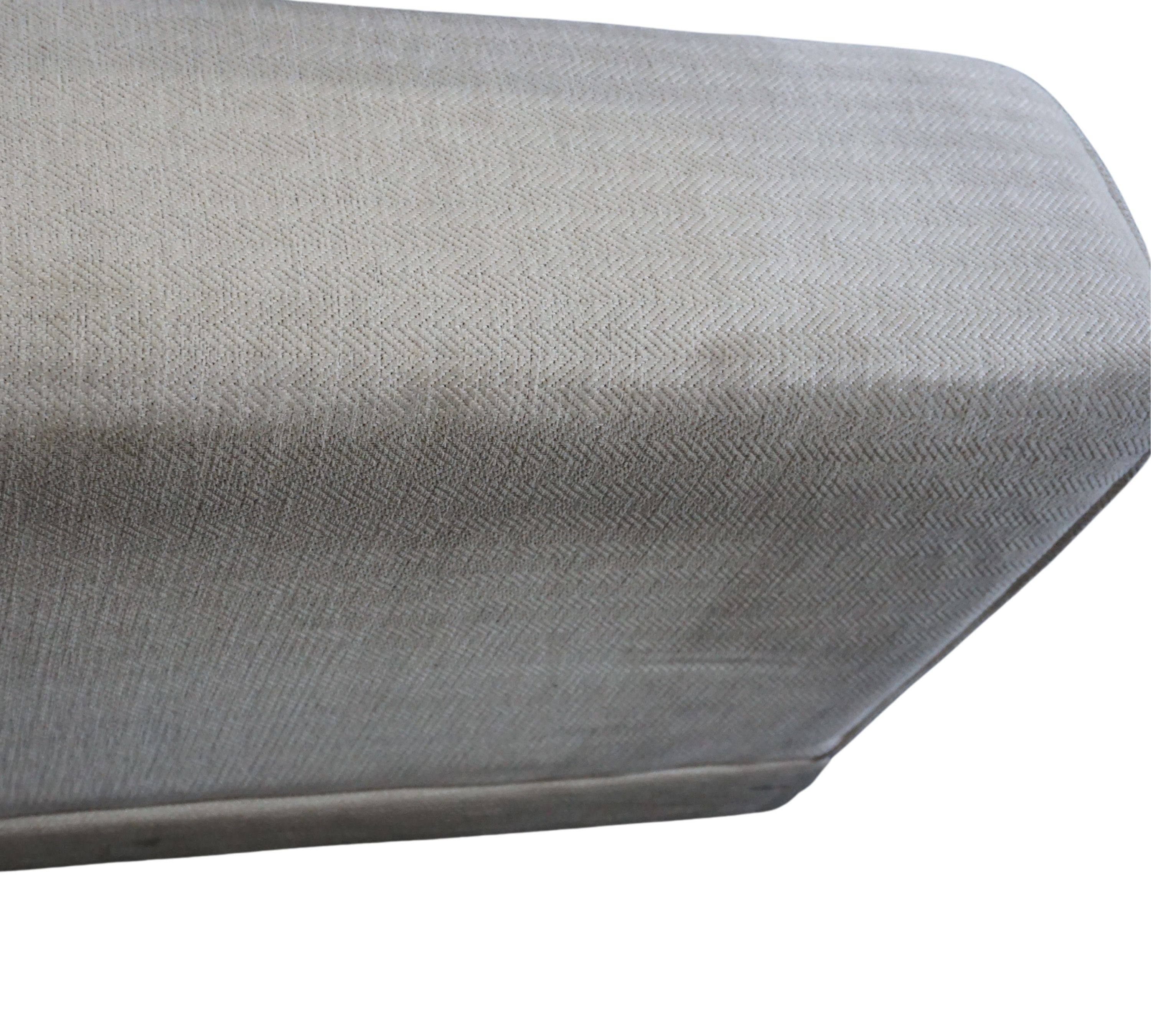 Modernes Sofa Récamiere Rechts Beige