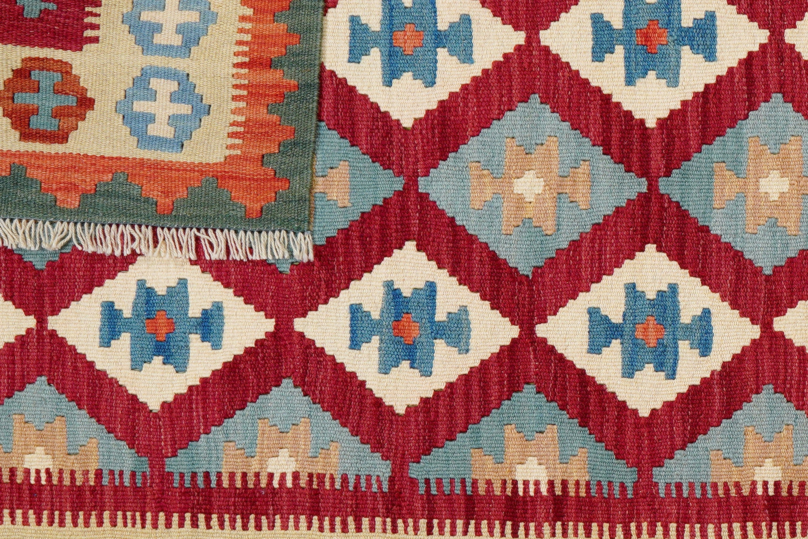 Kilim Gashgai Teppich Mehrfarbig