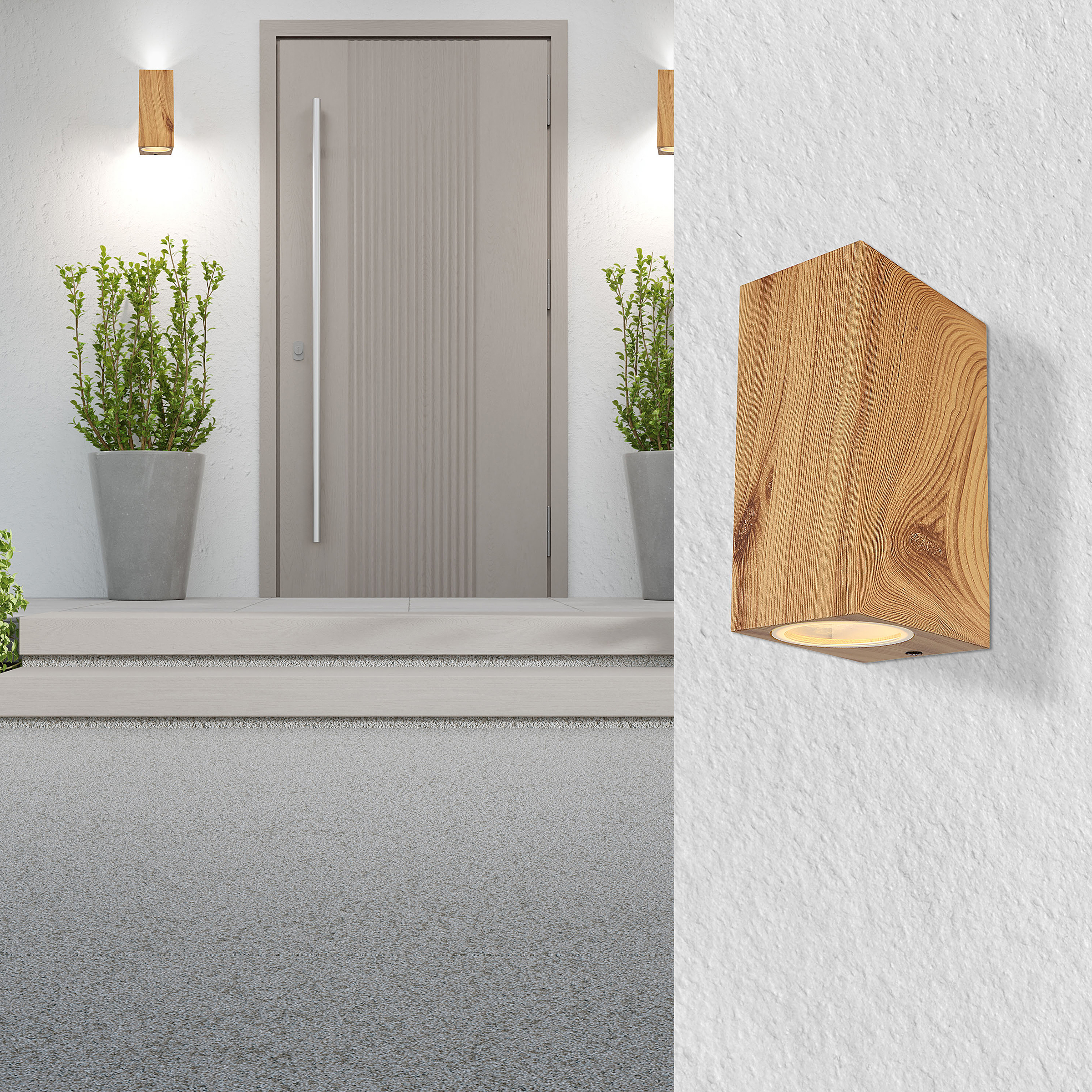 Veronika Type E Wall Light Aluminum