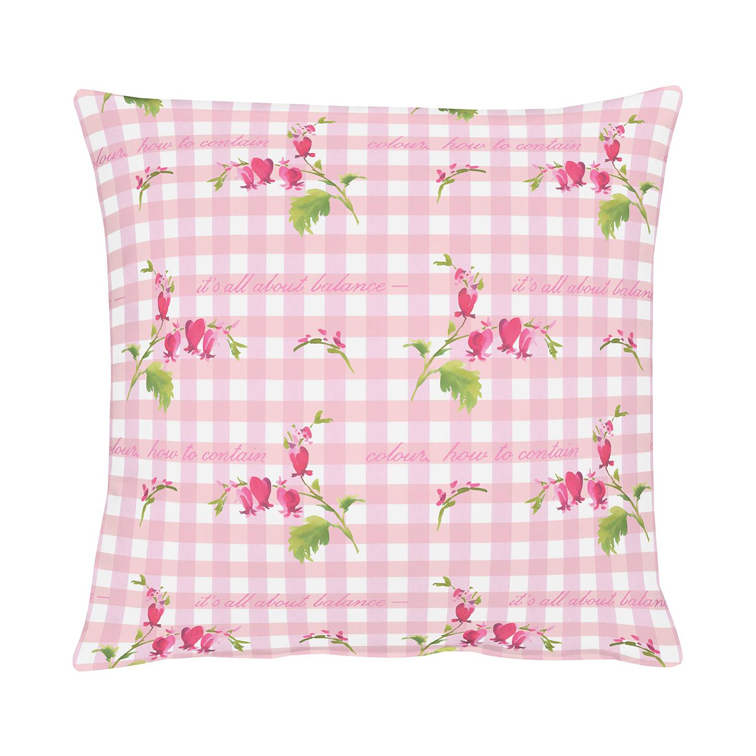 Kissenbezug Happy Easter III Pink 49 x 49 cm