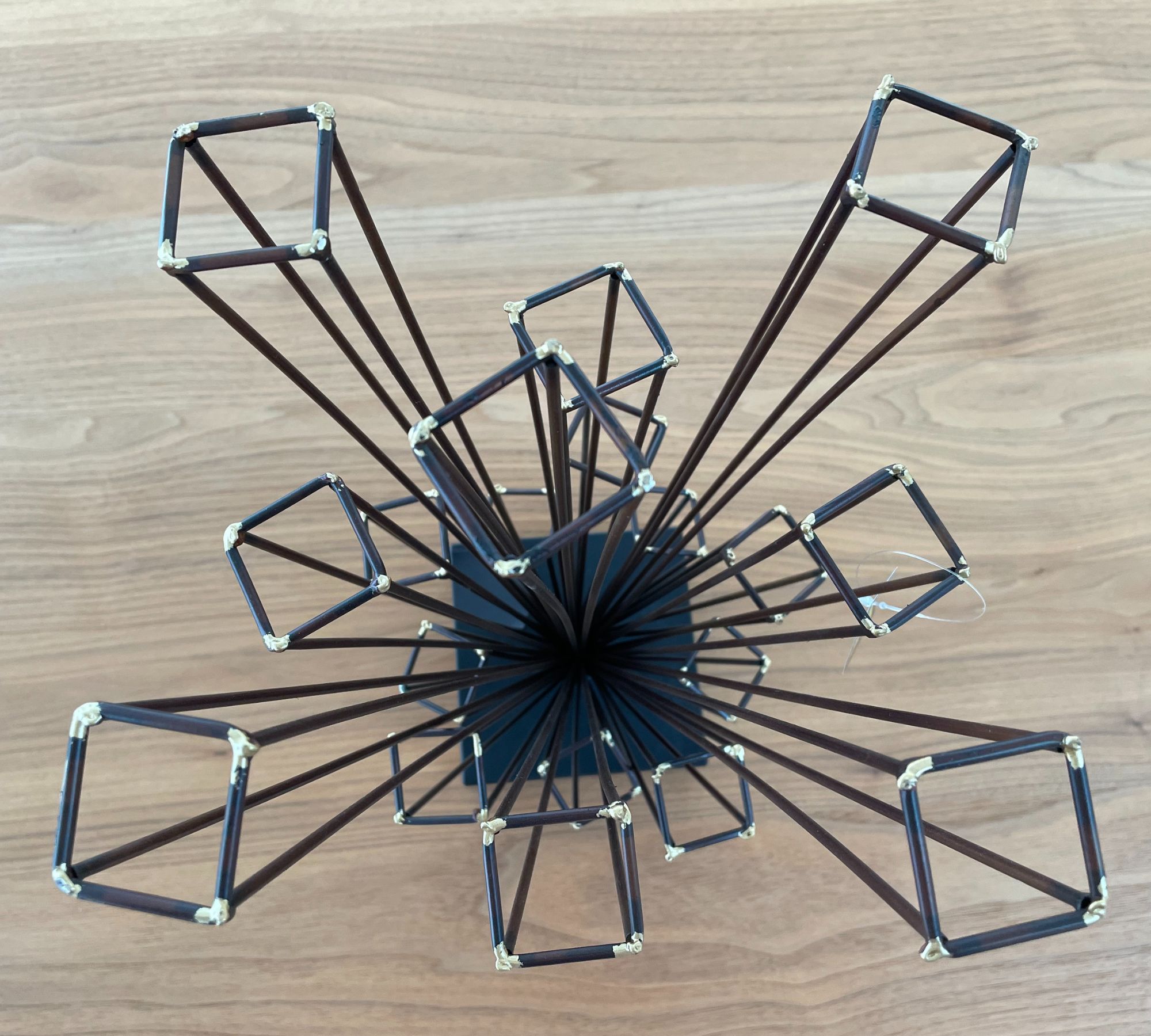 Designobjekt Metall Schwarz