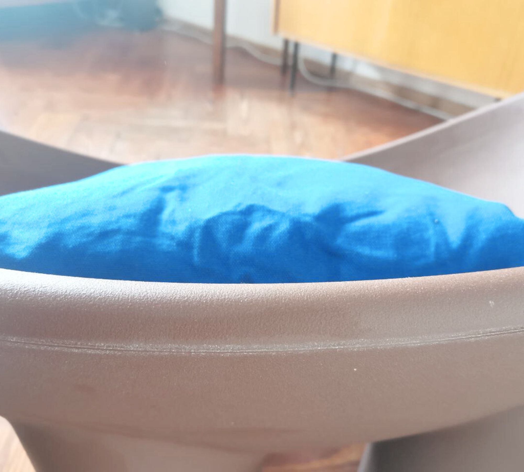 Roly Poly Sessel Kunststoff Braun