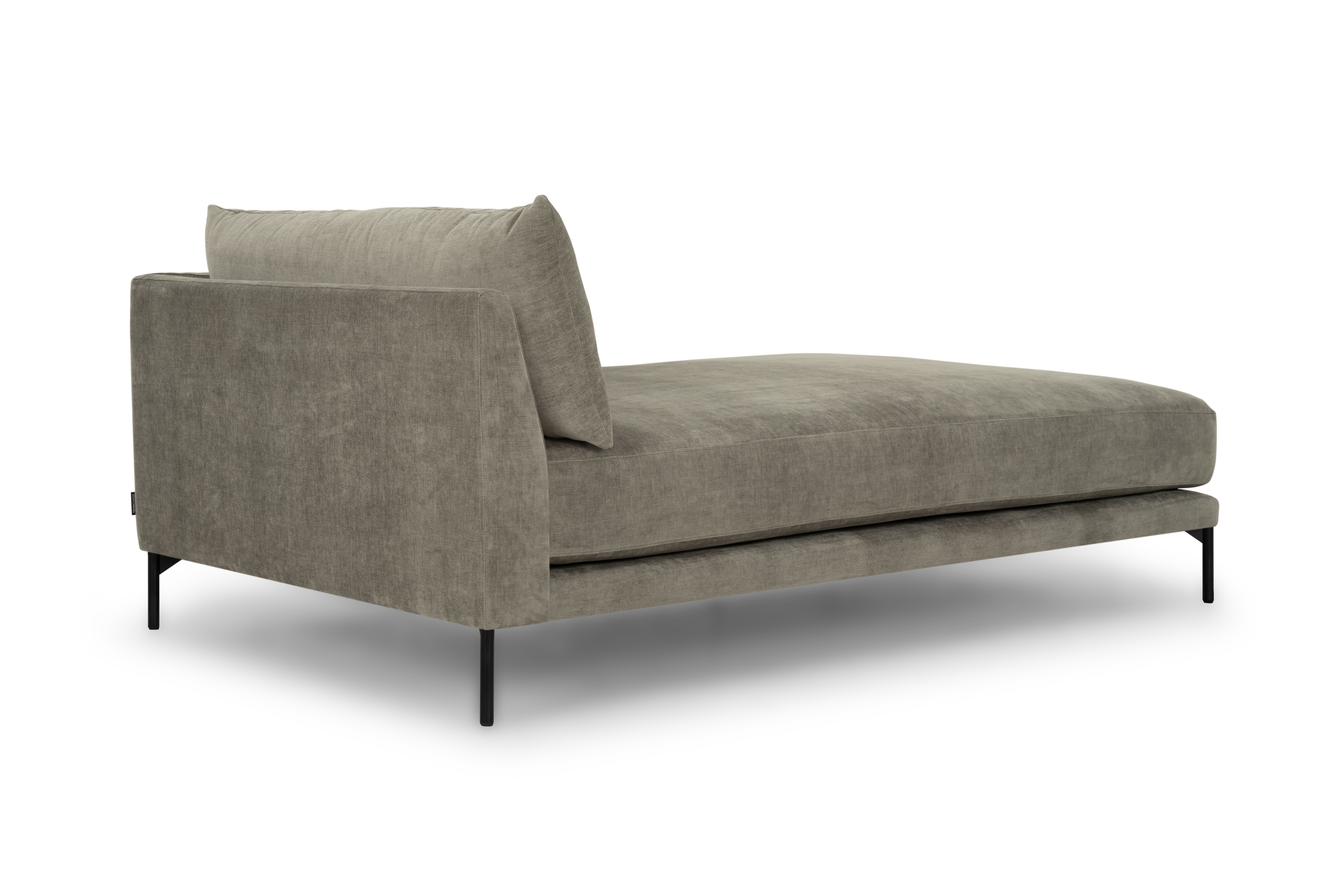 Vincent 1-Sitzer Récamiere Rechts Planet Grey Green