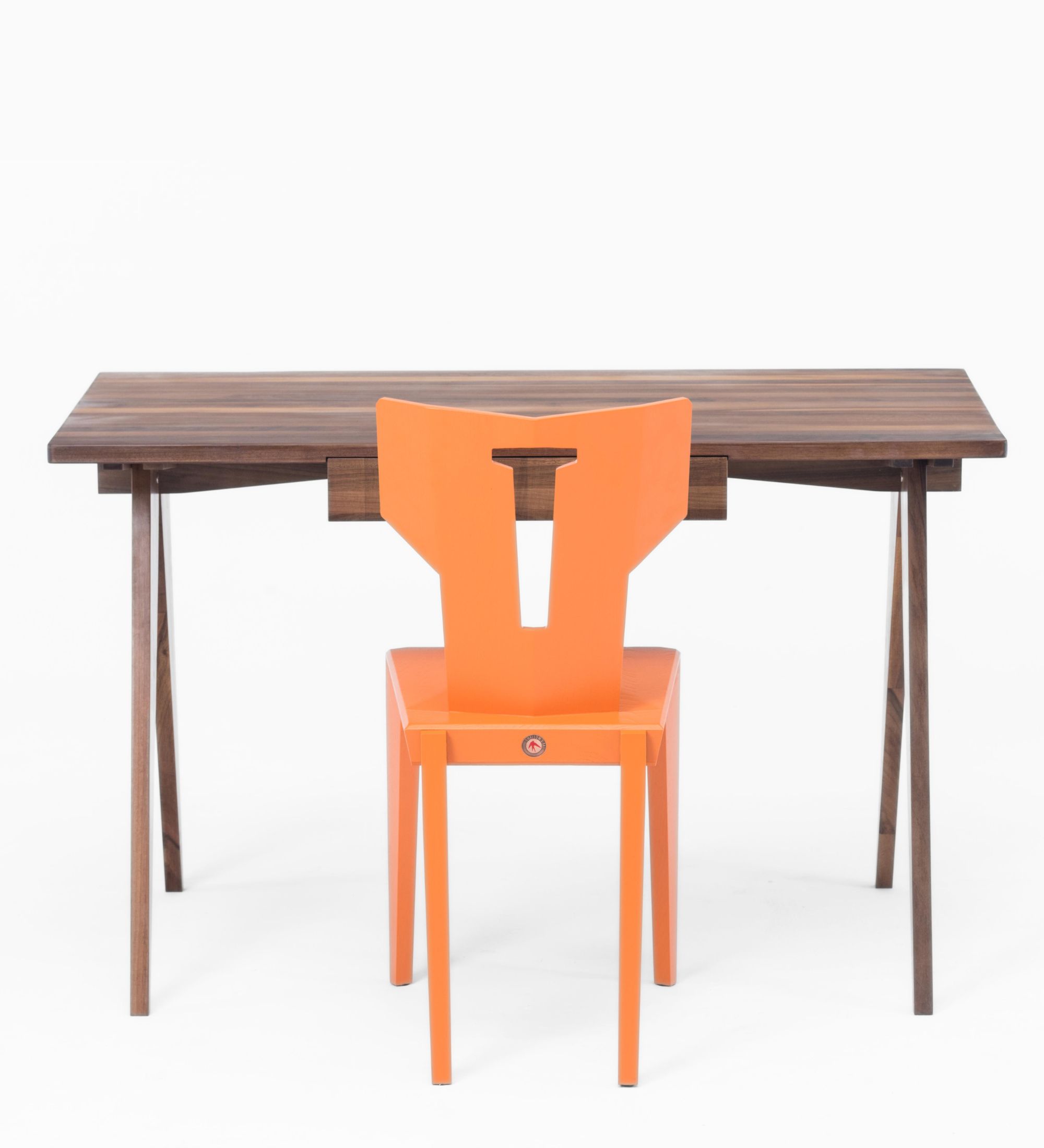 Stuhl aus Handarbeit Pegaz Chair Orange