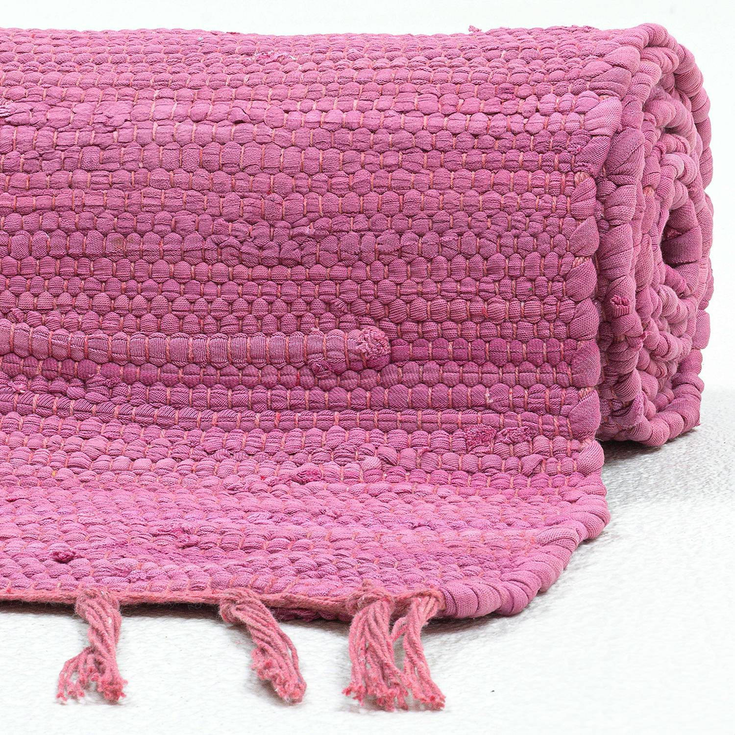 Happy Cotton Teppich Baumwolle Beere