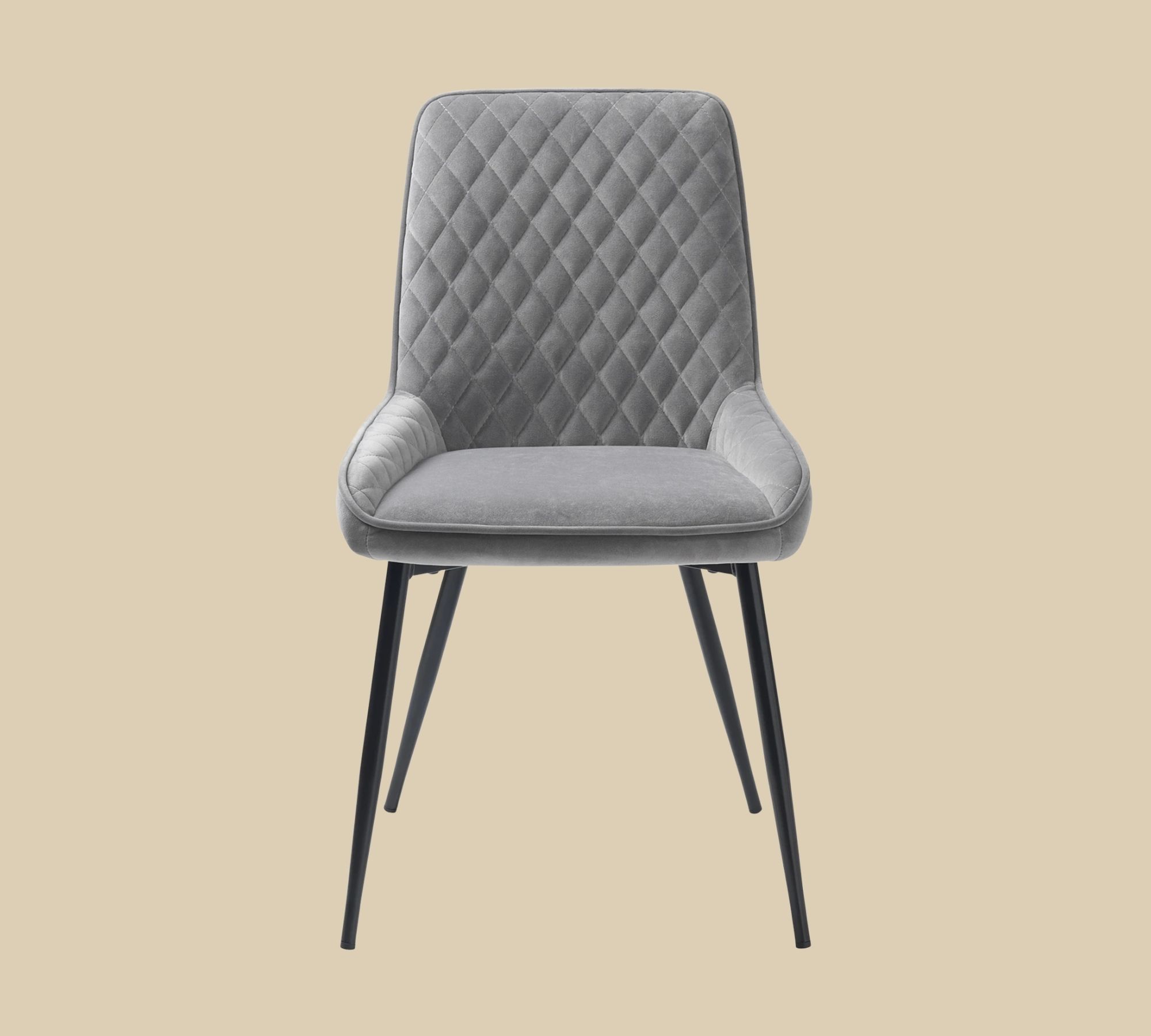 2x Dining chair Grey