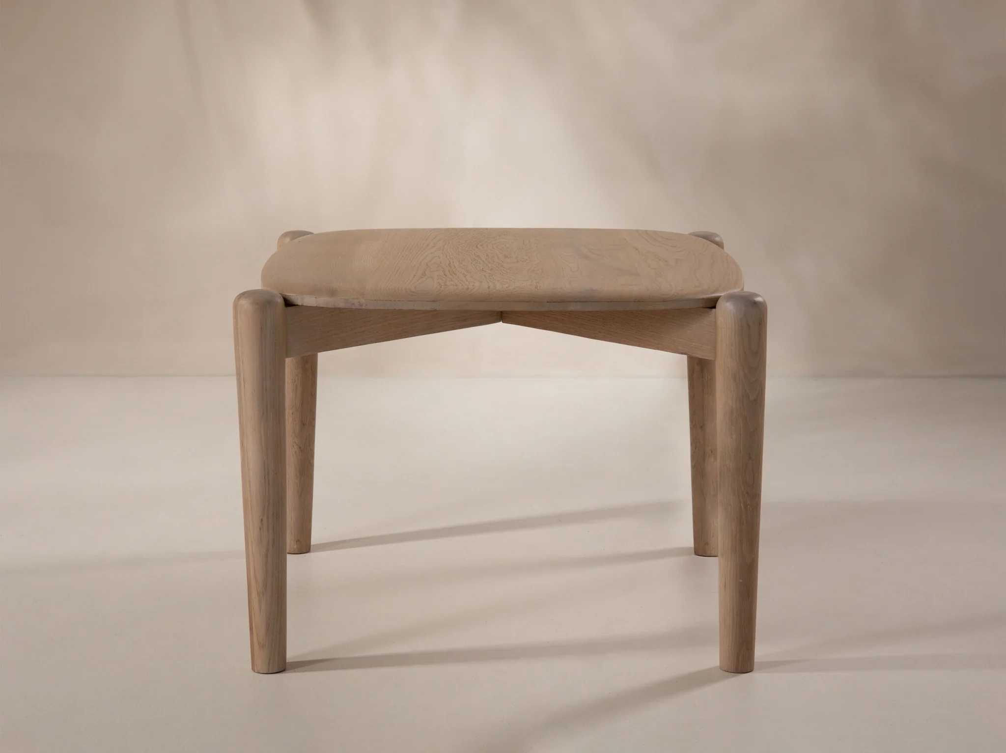Aires Coffee Table Wood Natural 60x60x45 cm