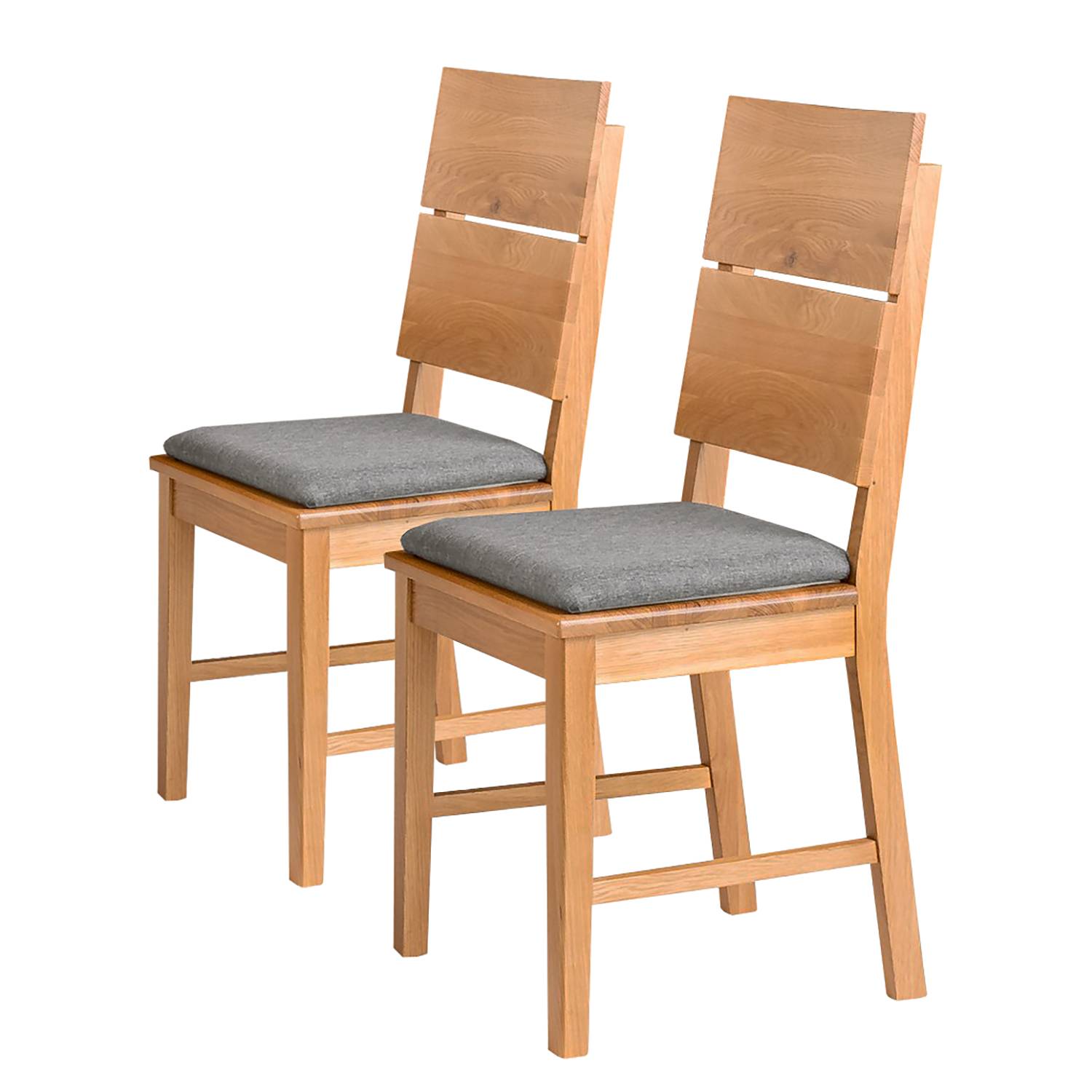 2x Esszimmerstuhl Kasai Anthrazit
