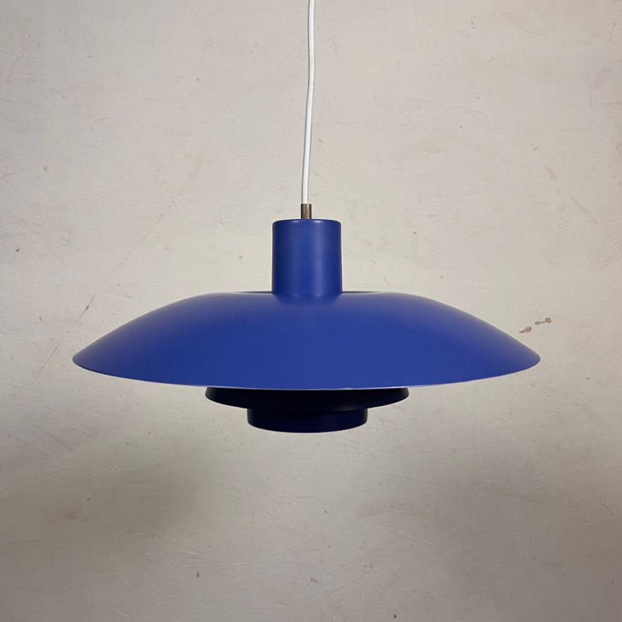 PH 4/3 Pendelleuchte Metall Blau