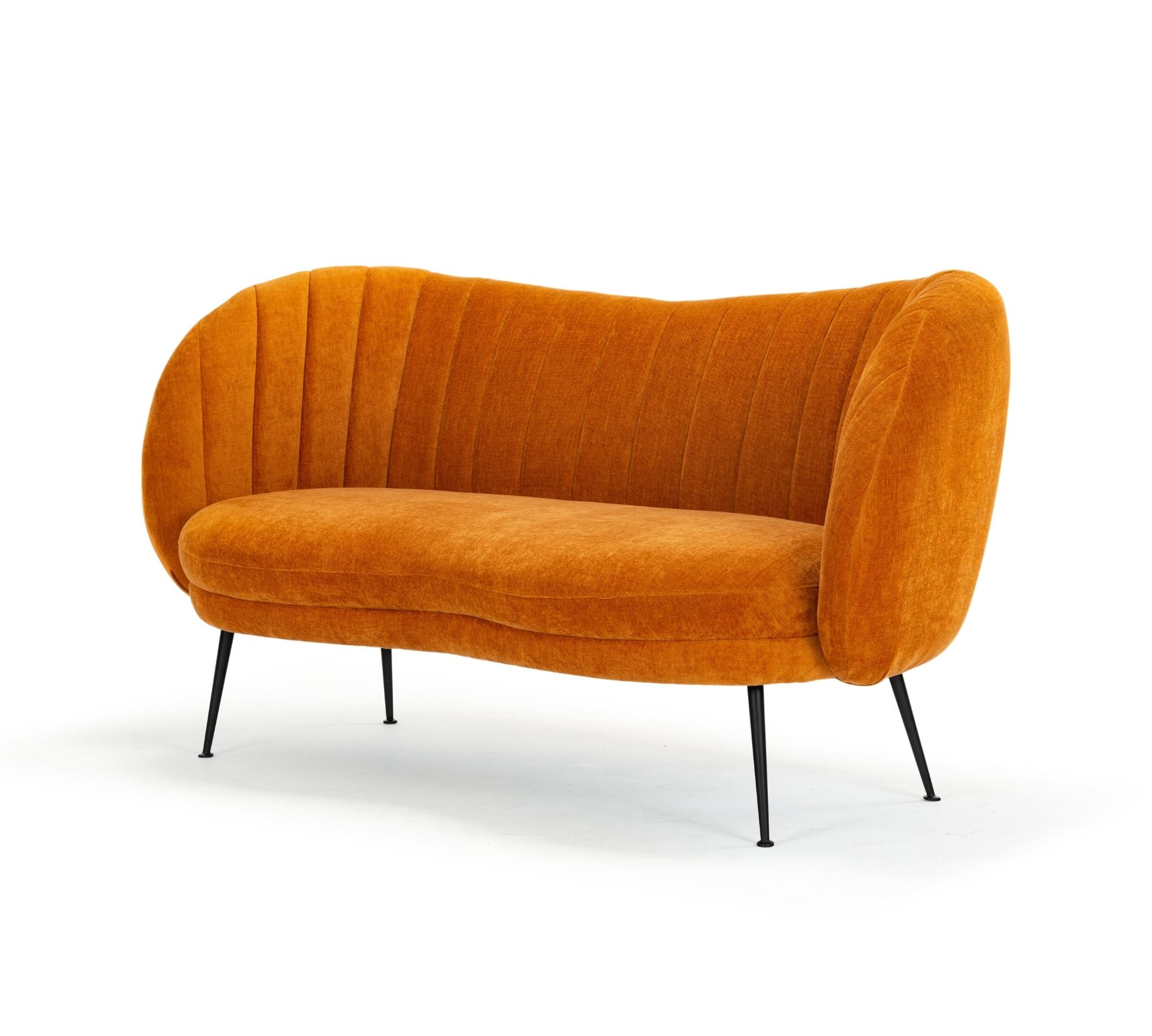 Flora Sofa 2-Sitzer Danny Amber