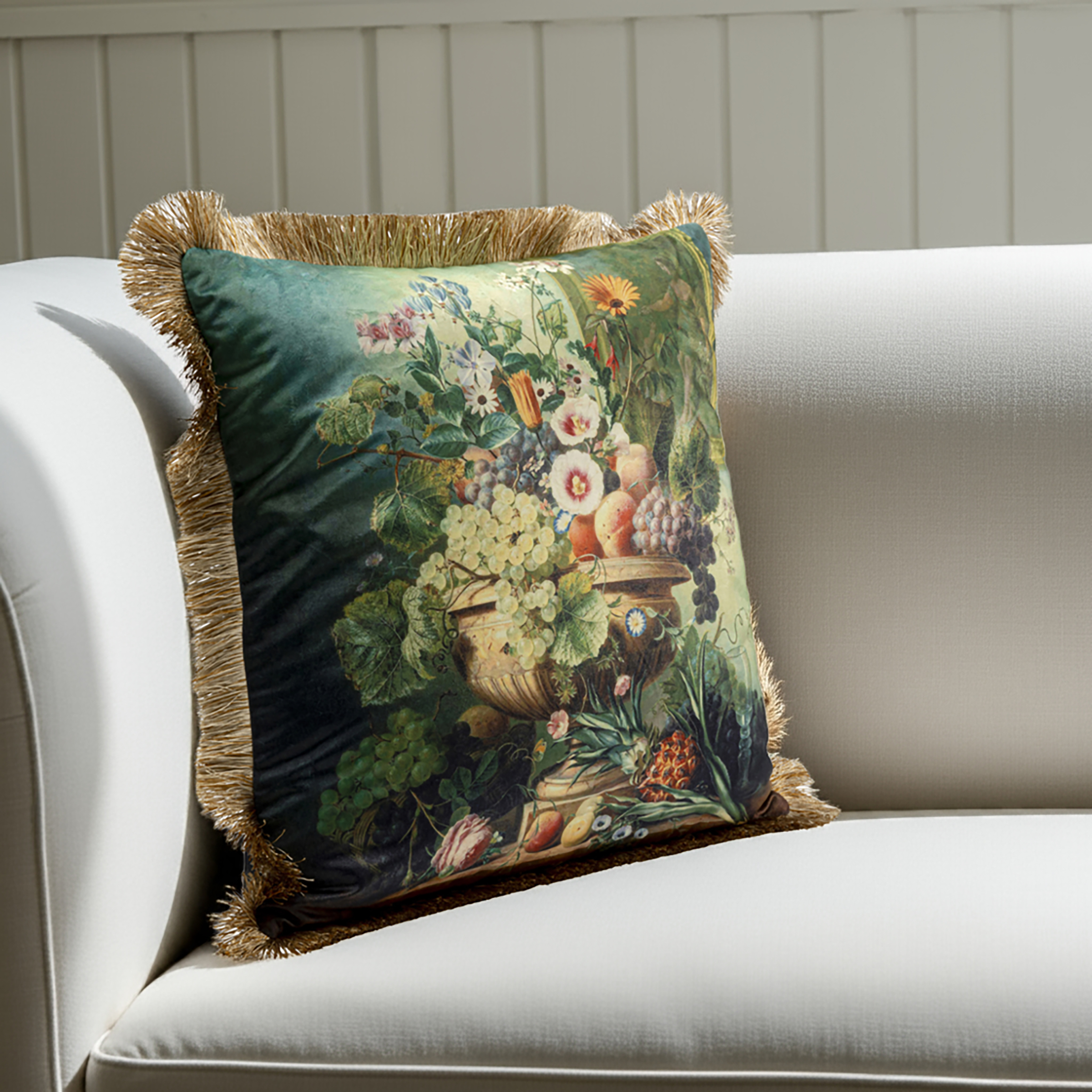 Romantic Bouquet Decorative Pillow Multicolor