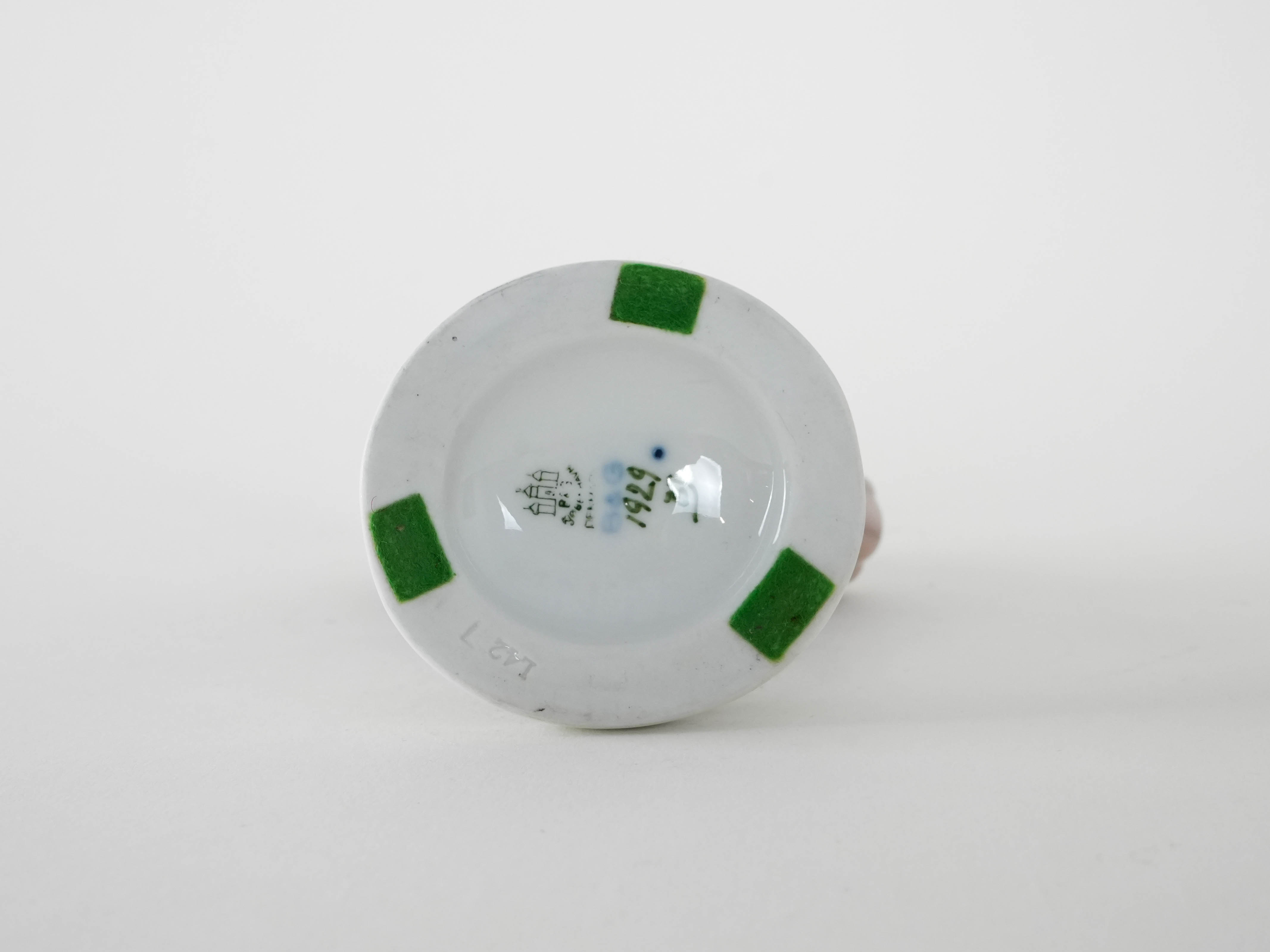 Deer figure porcelain 1970s