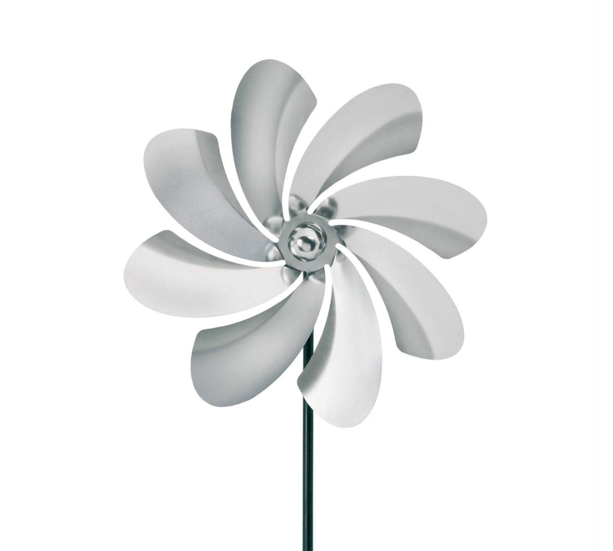 Viento Windrad Metall Silber