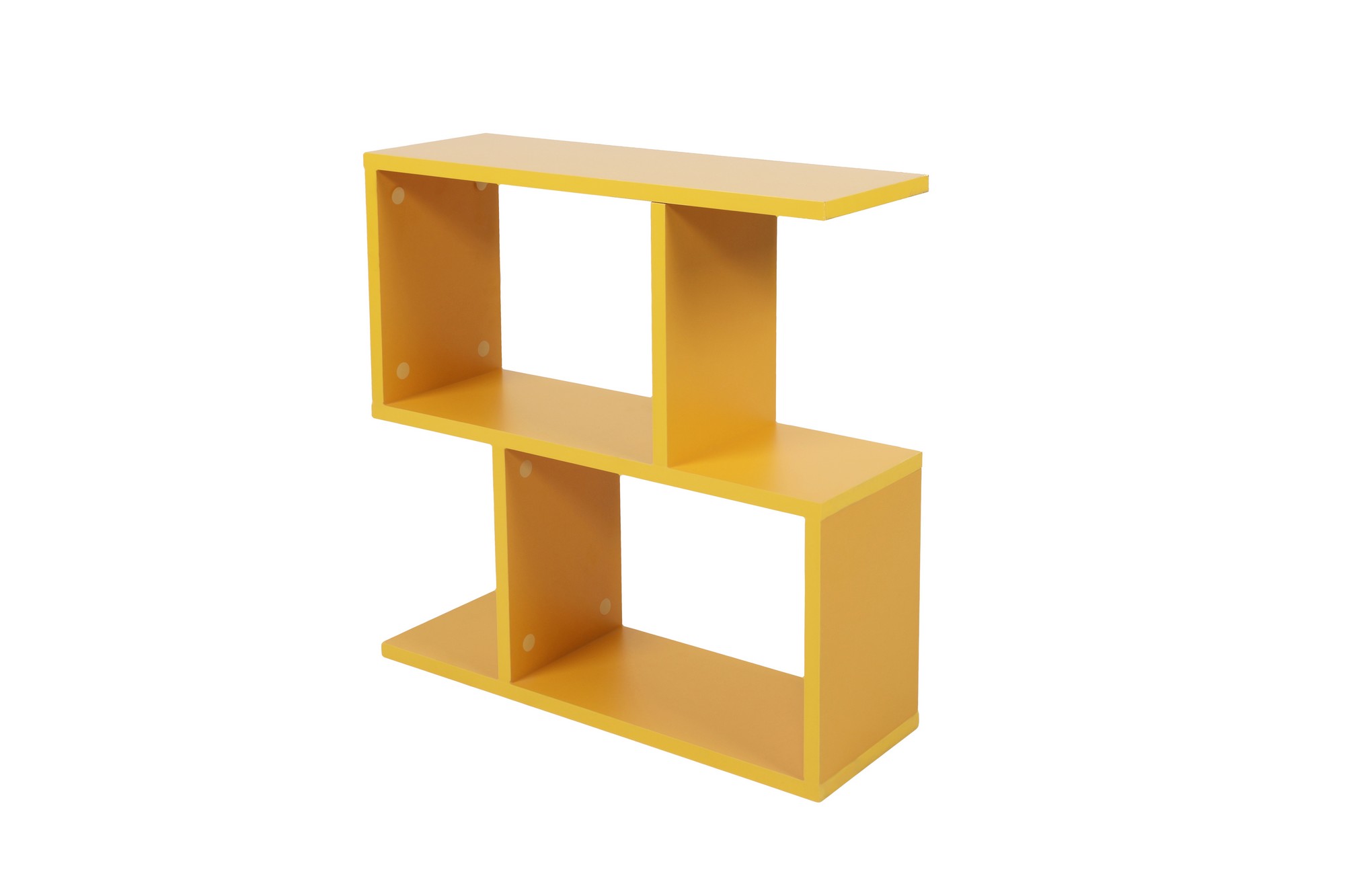 Life Beistelltisch Holzfurnier Gelb