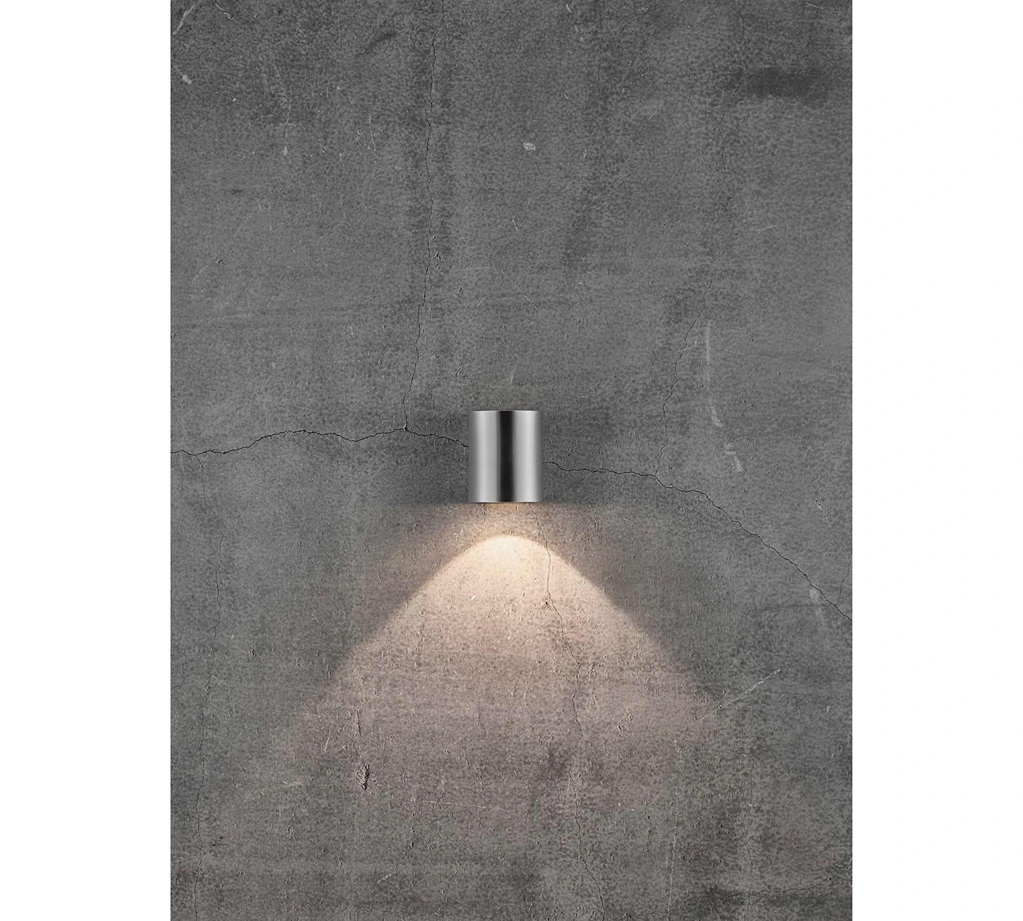 Outdoorleuchte LED 2-flammig Stahl