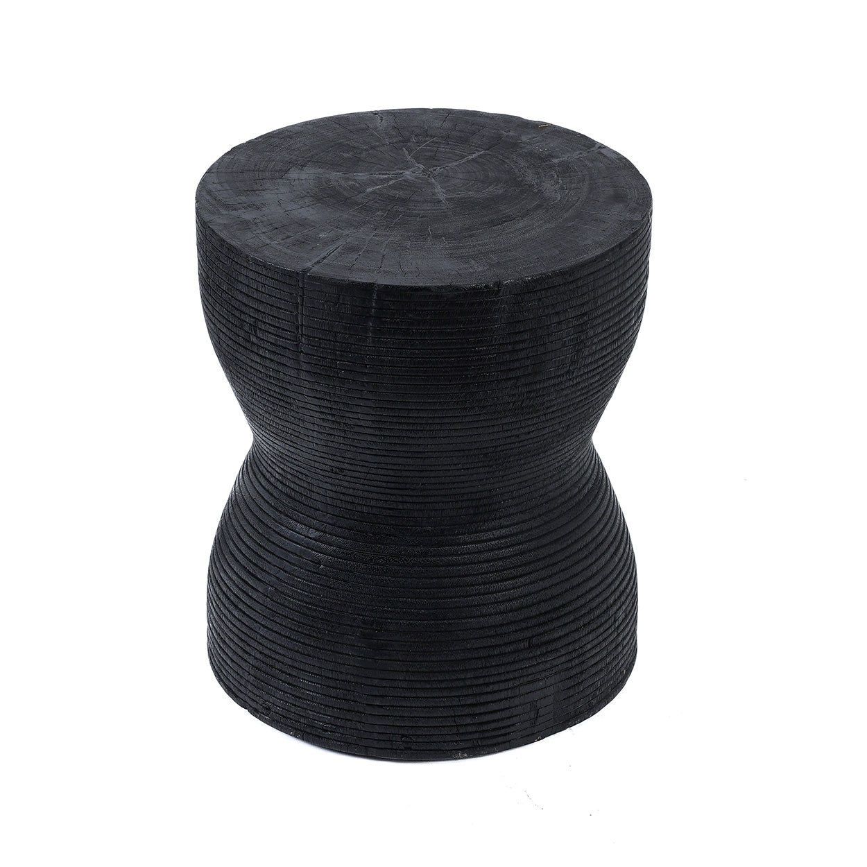 Der Kotoran Hocker Schwarz ø35cm 