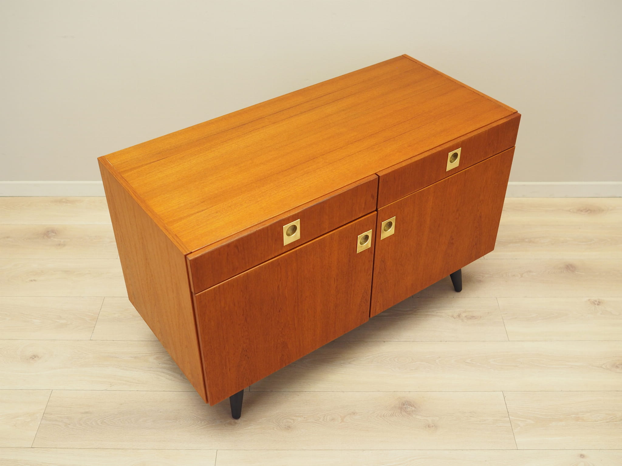 Schrank Holz Braun 1970er Jahre