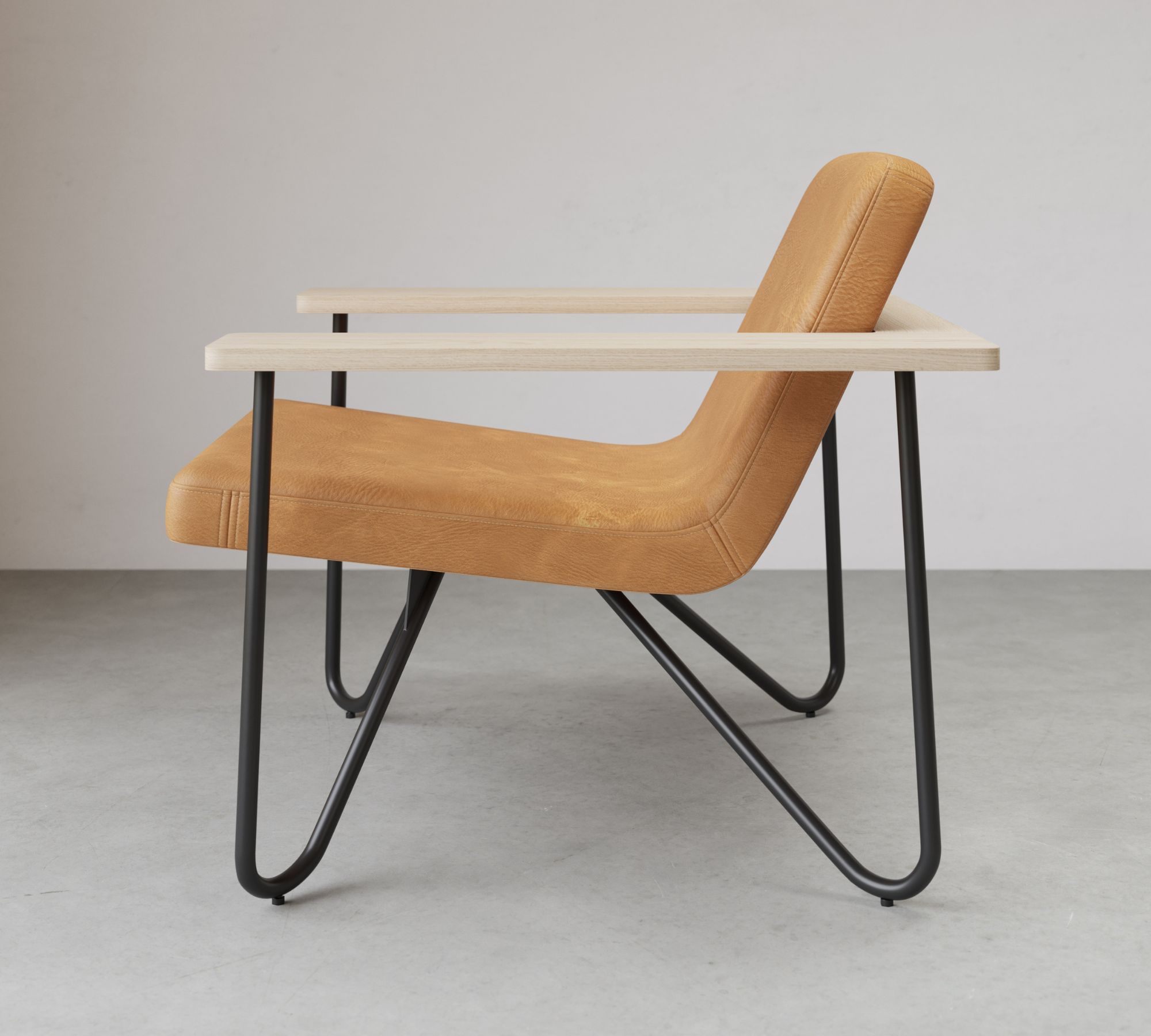 Davida Sessel Leder Bronze