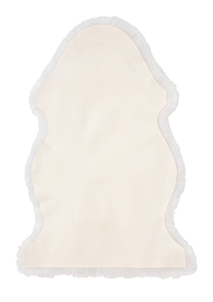 Schaffell Teppich Ivory