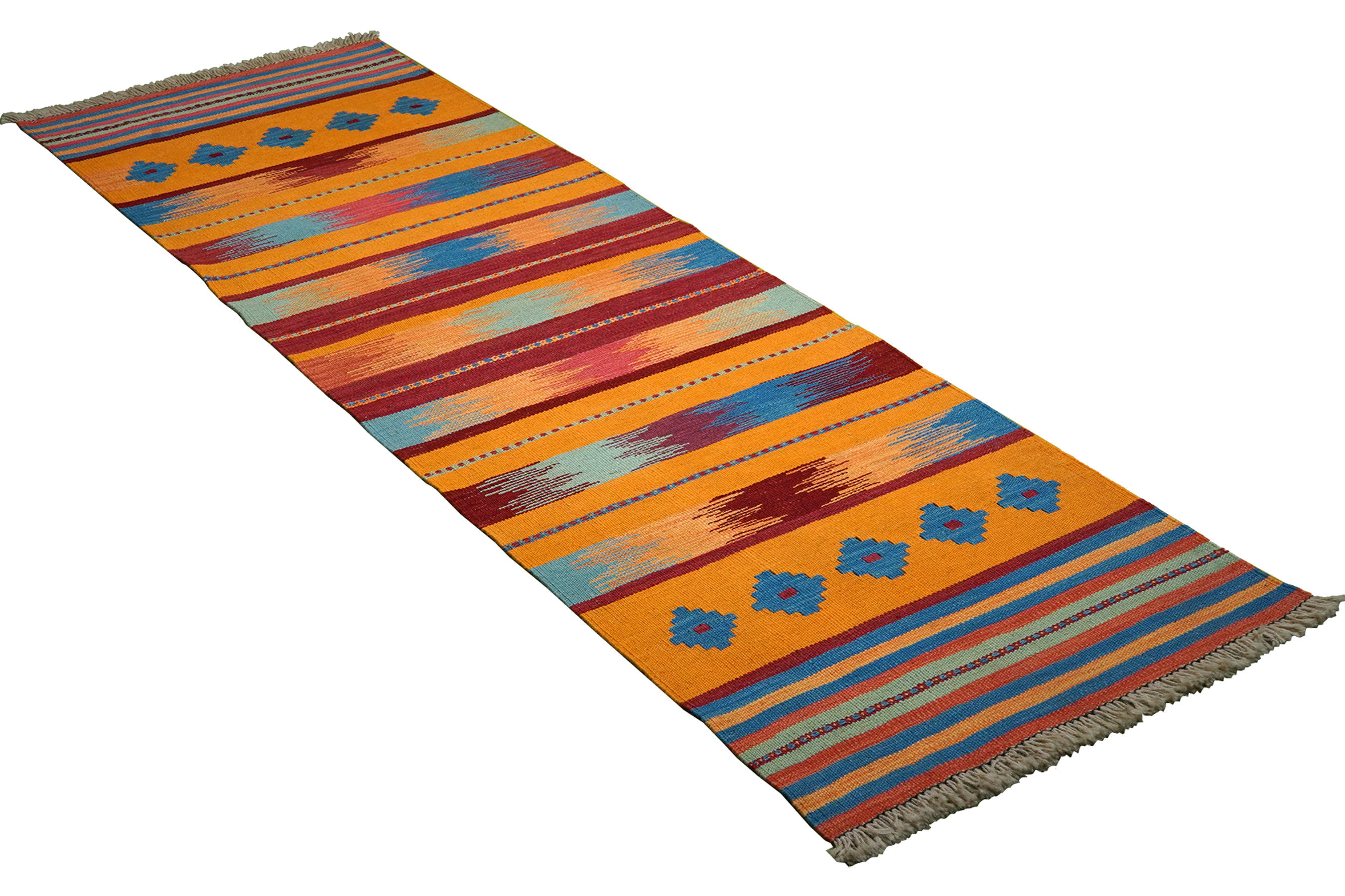 Kelim Gashgai Carpet Wool Multicolor