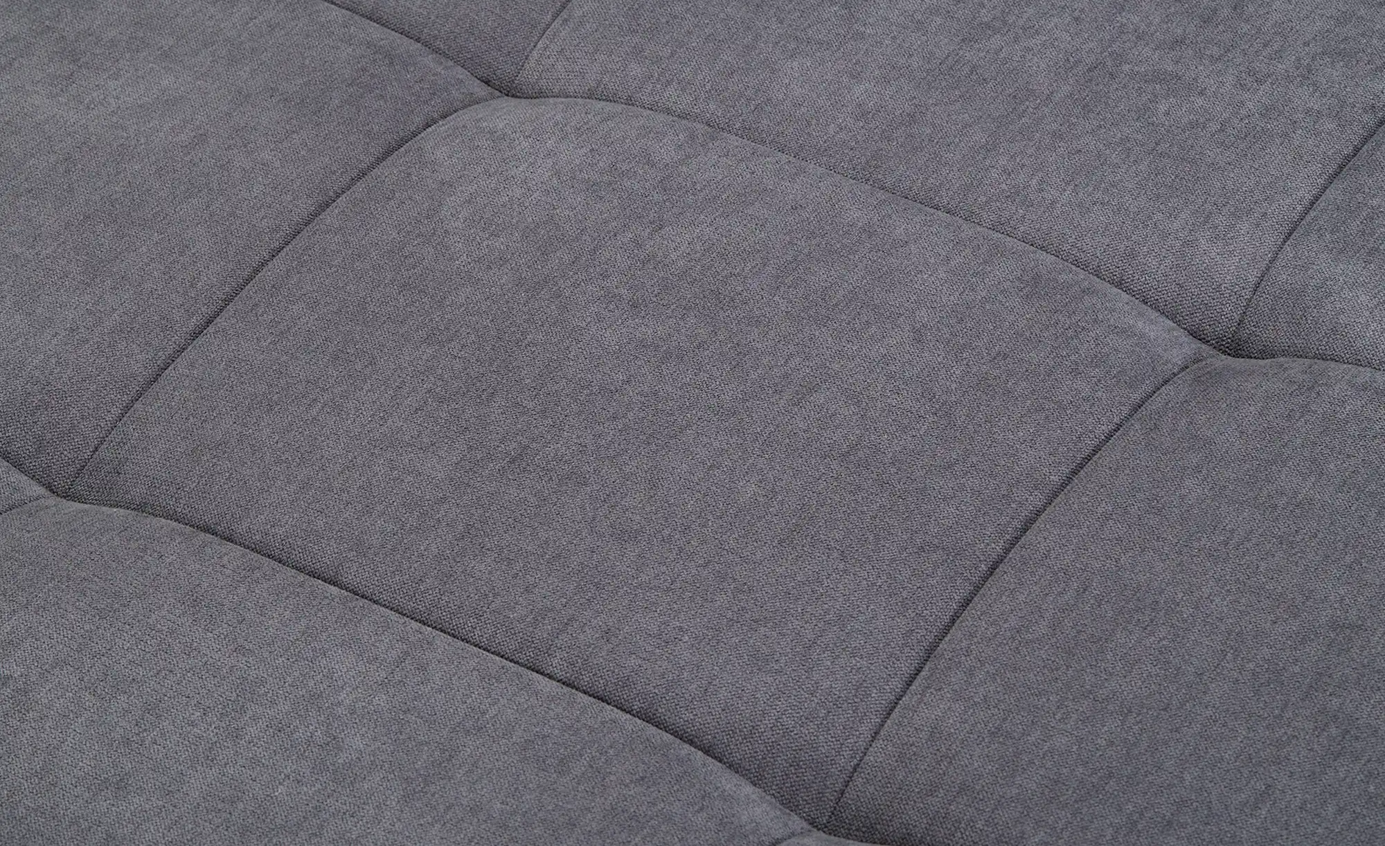 Schlafsofa Textil Grau