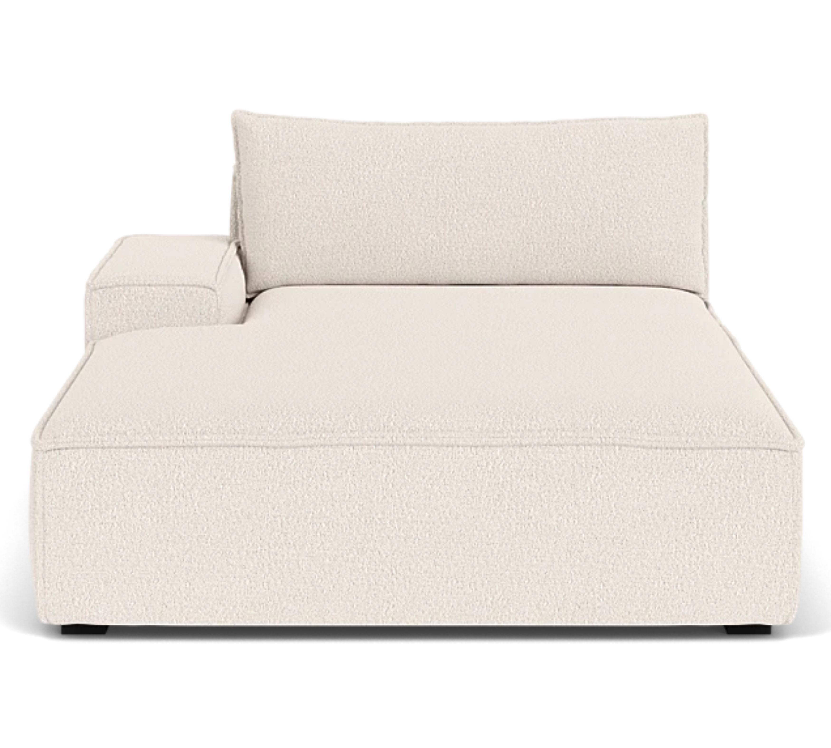 Daphne 1-Sitzer Récamiere Links Maya Cream