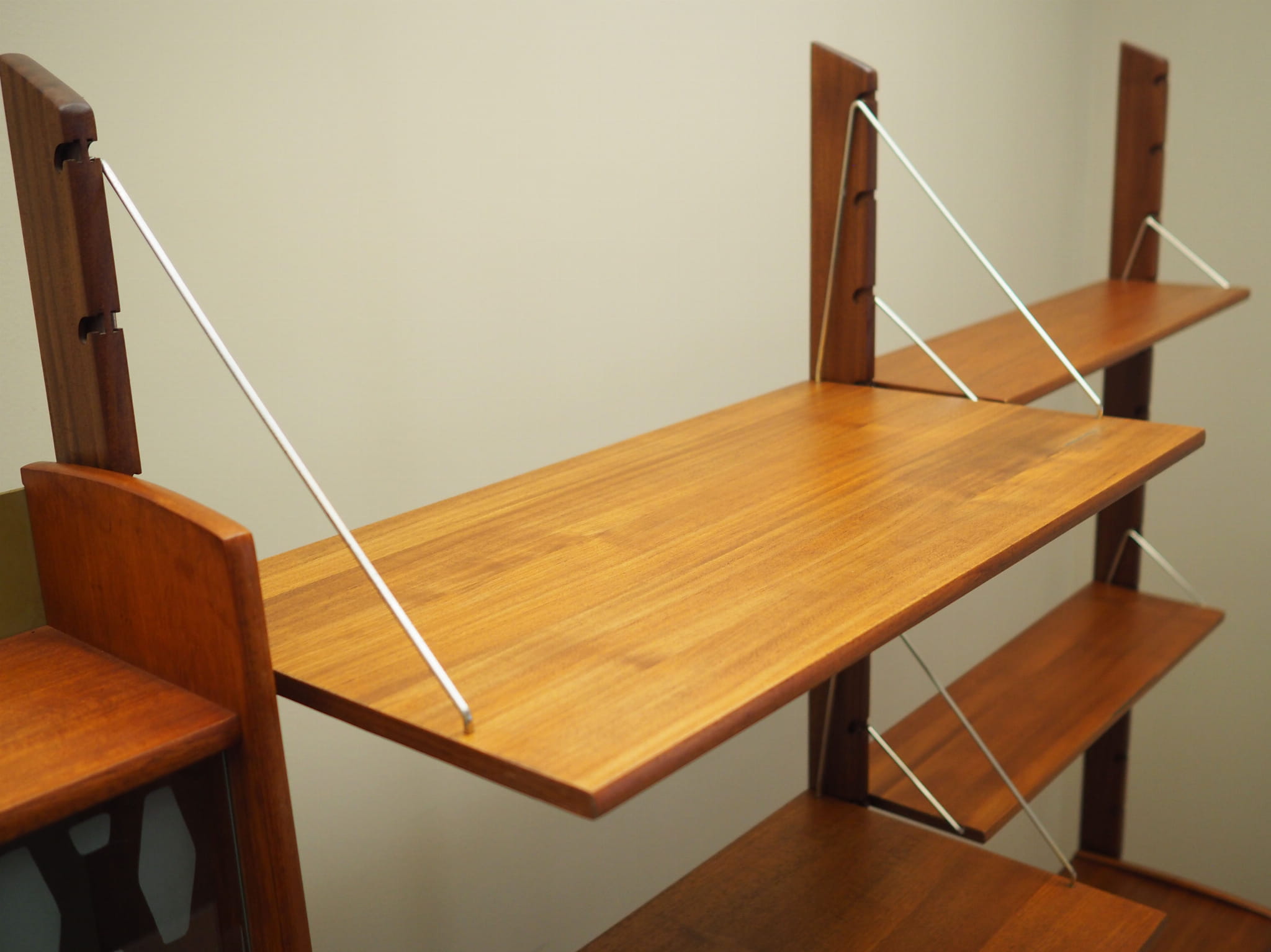 Ergo Shelf System Teak Wood 1960s