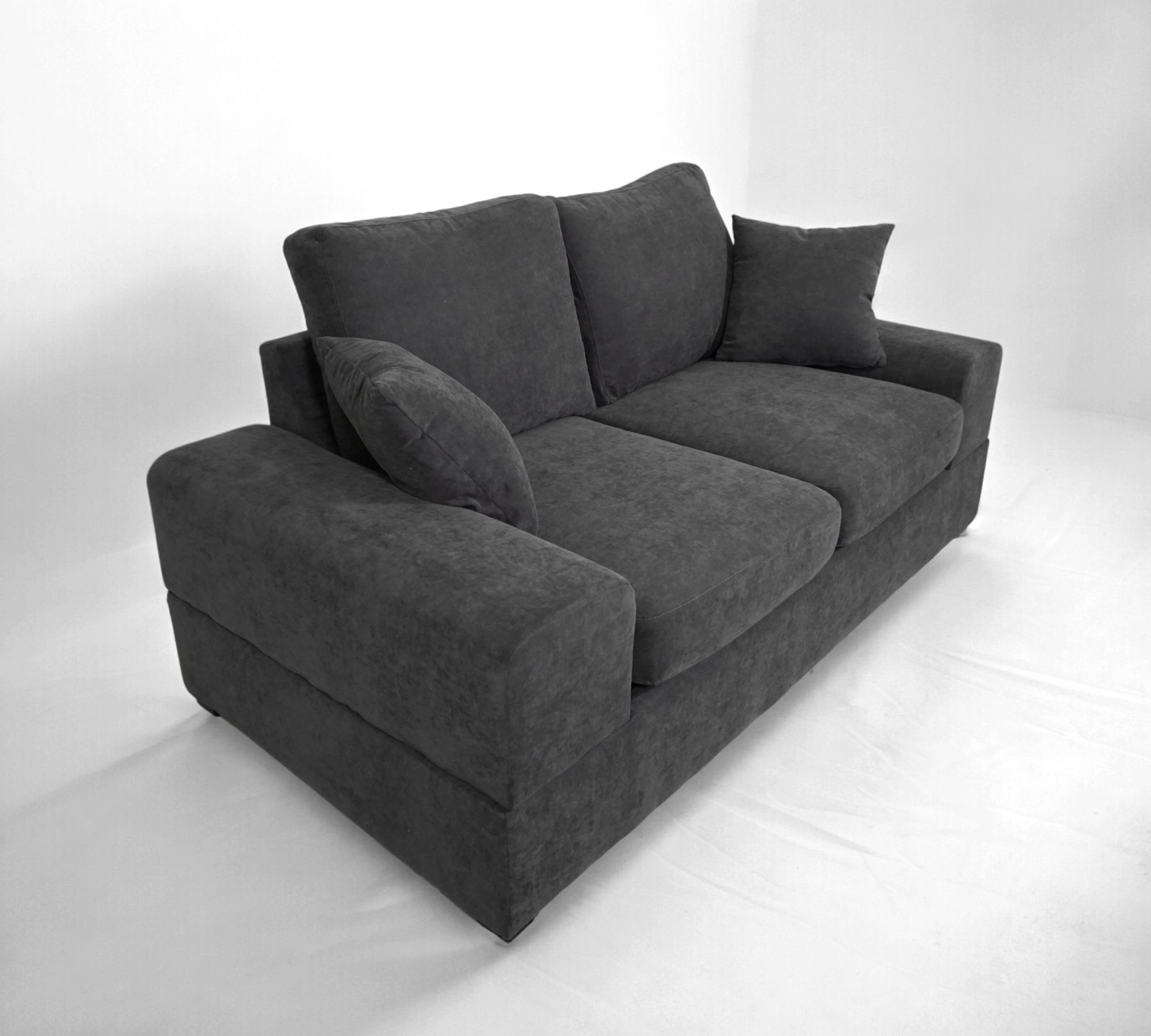 Flayr Sofa 2-Sitzer Textil Grau