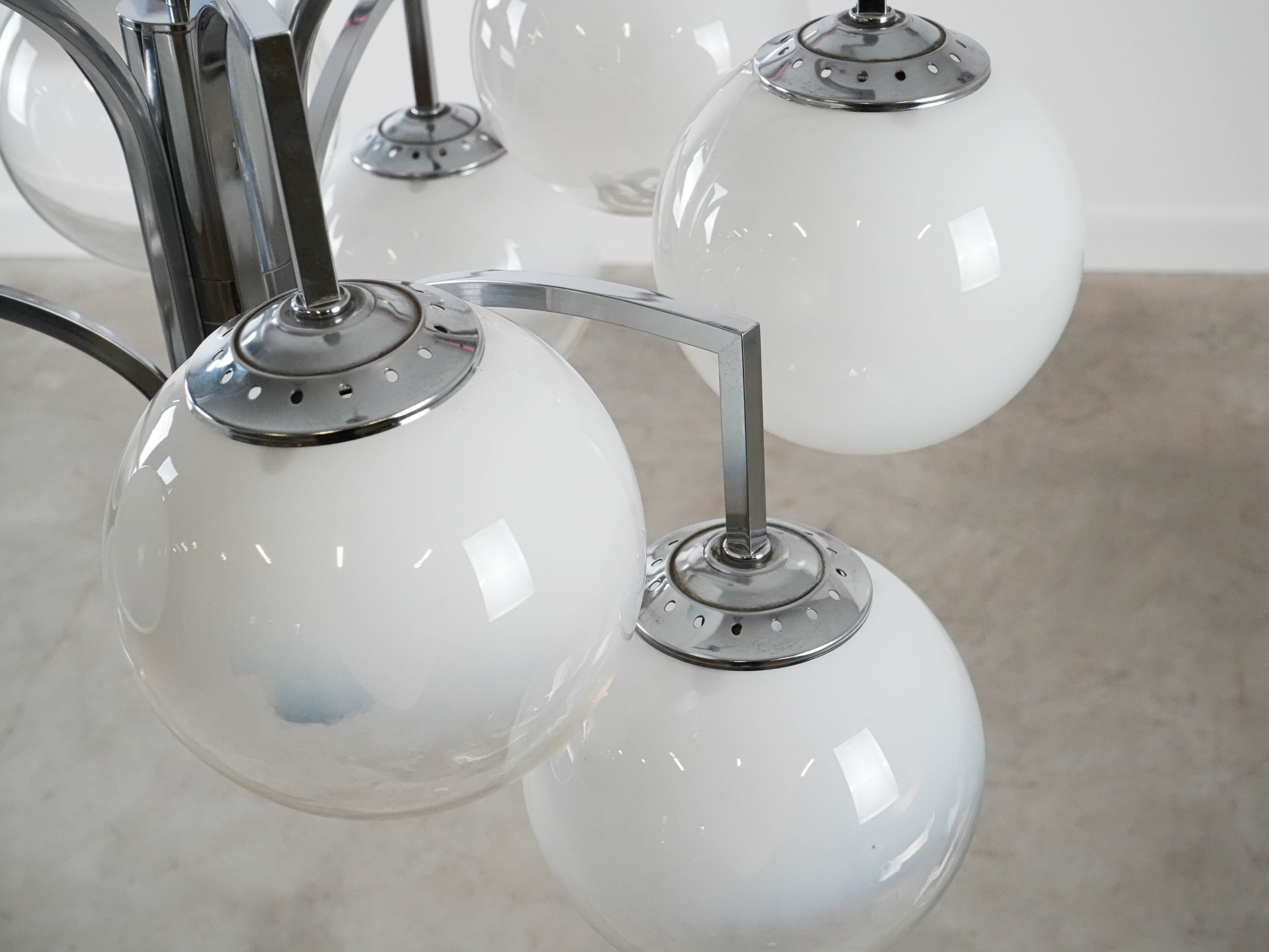 Kronleuchter Muranoglas 1970er Jahre