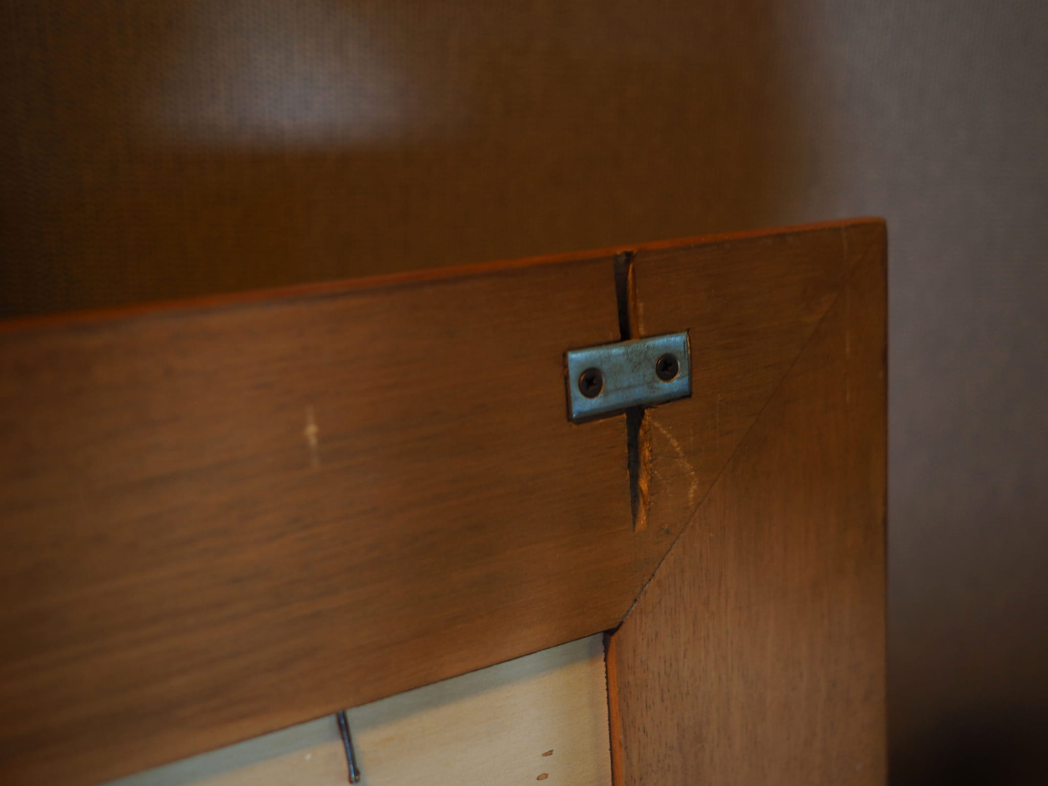 Mahogany Mirror 1970s