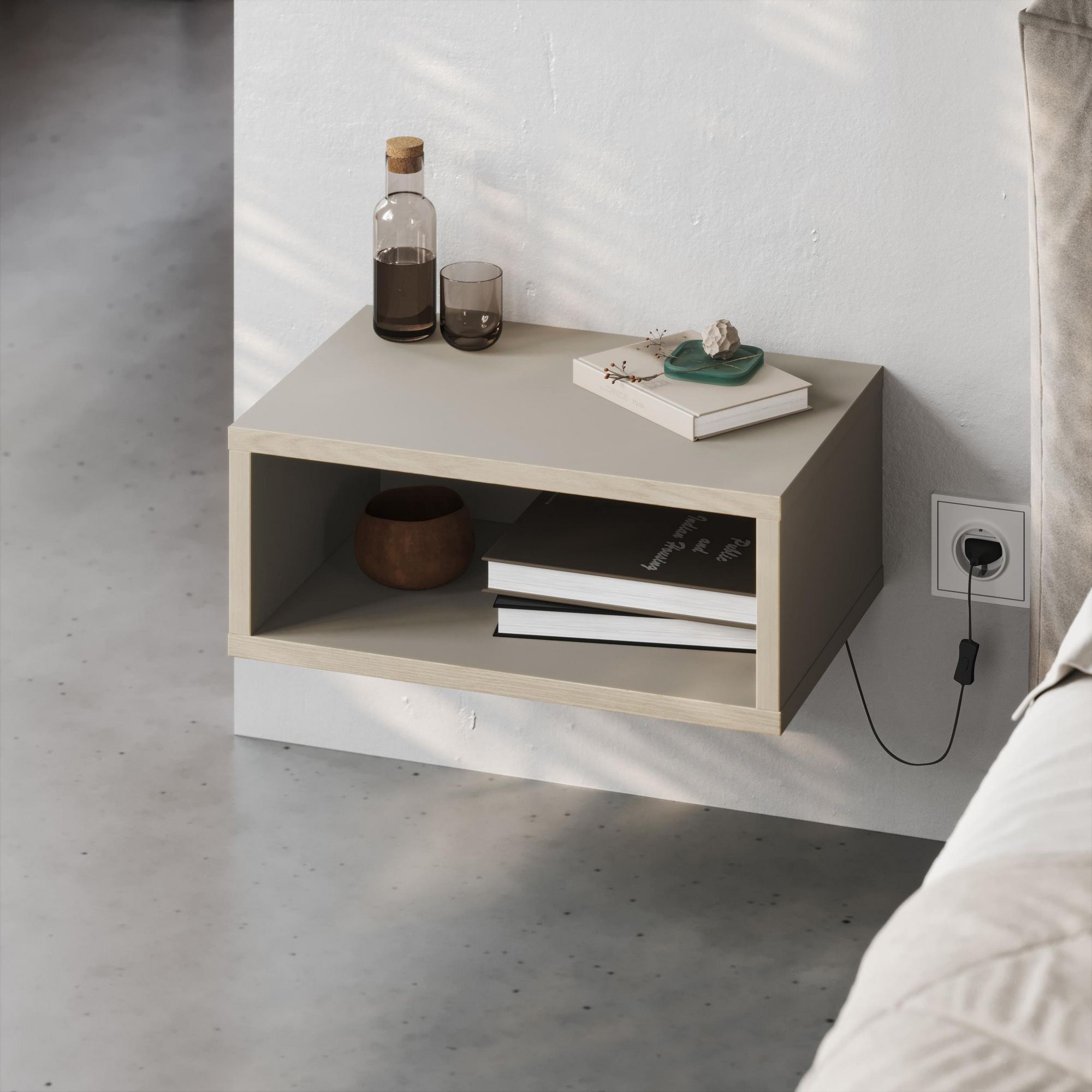 Brik Nightstand Sandstone