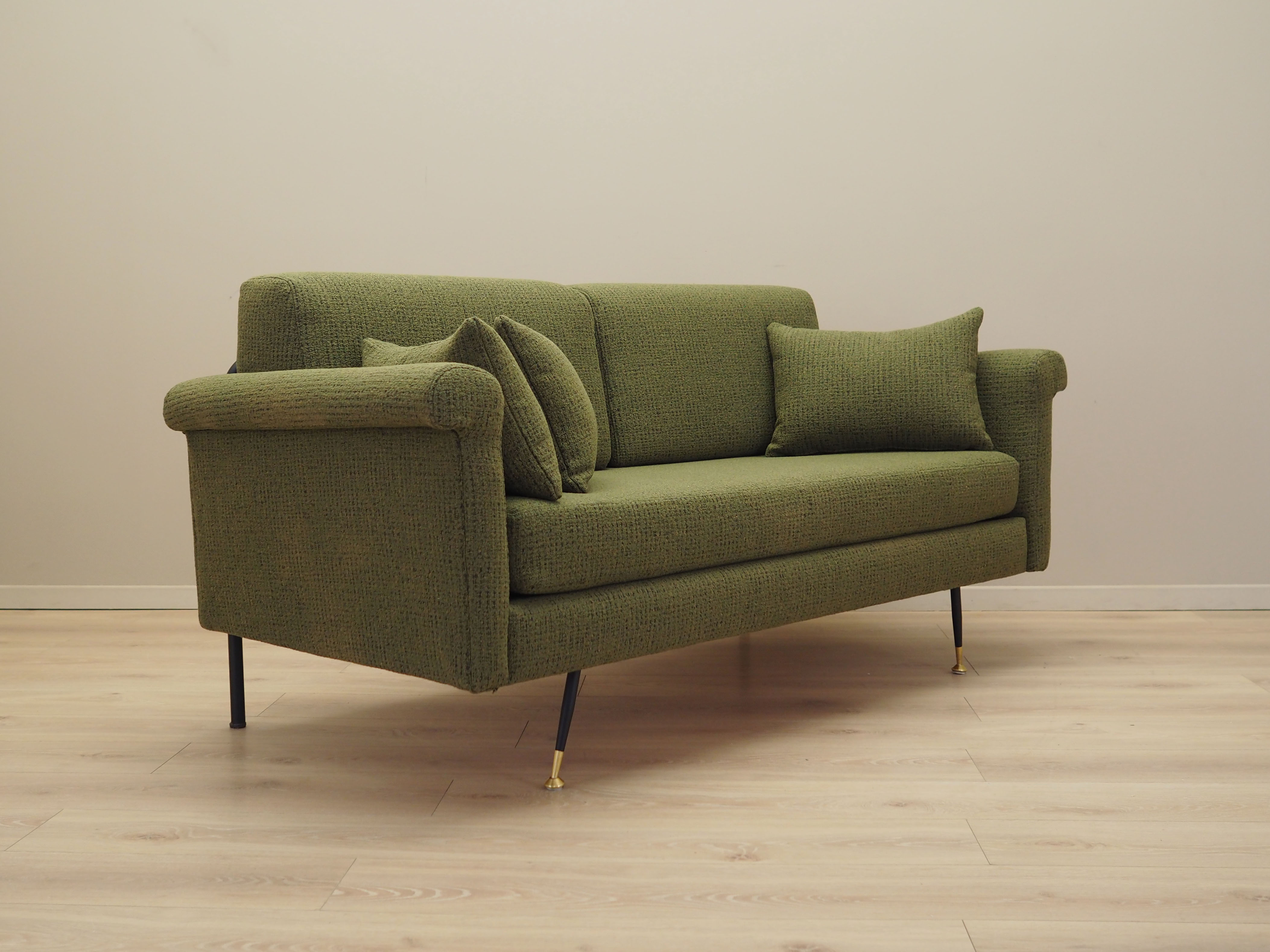 2-Sitzer Sofa Grün 1960er Jahre