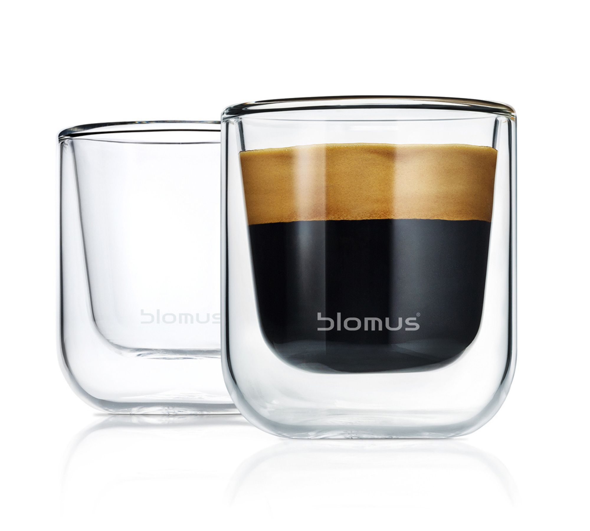 2x Nero Espresso Gläser Set Doppelwandig
