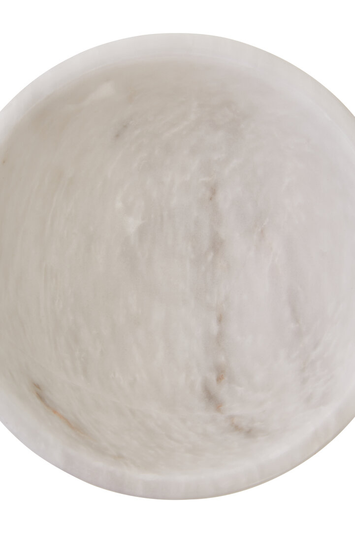 Salmo Small Bowl Marble White