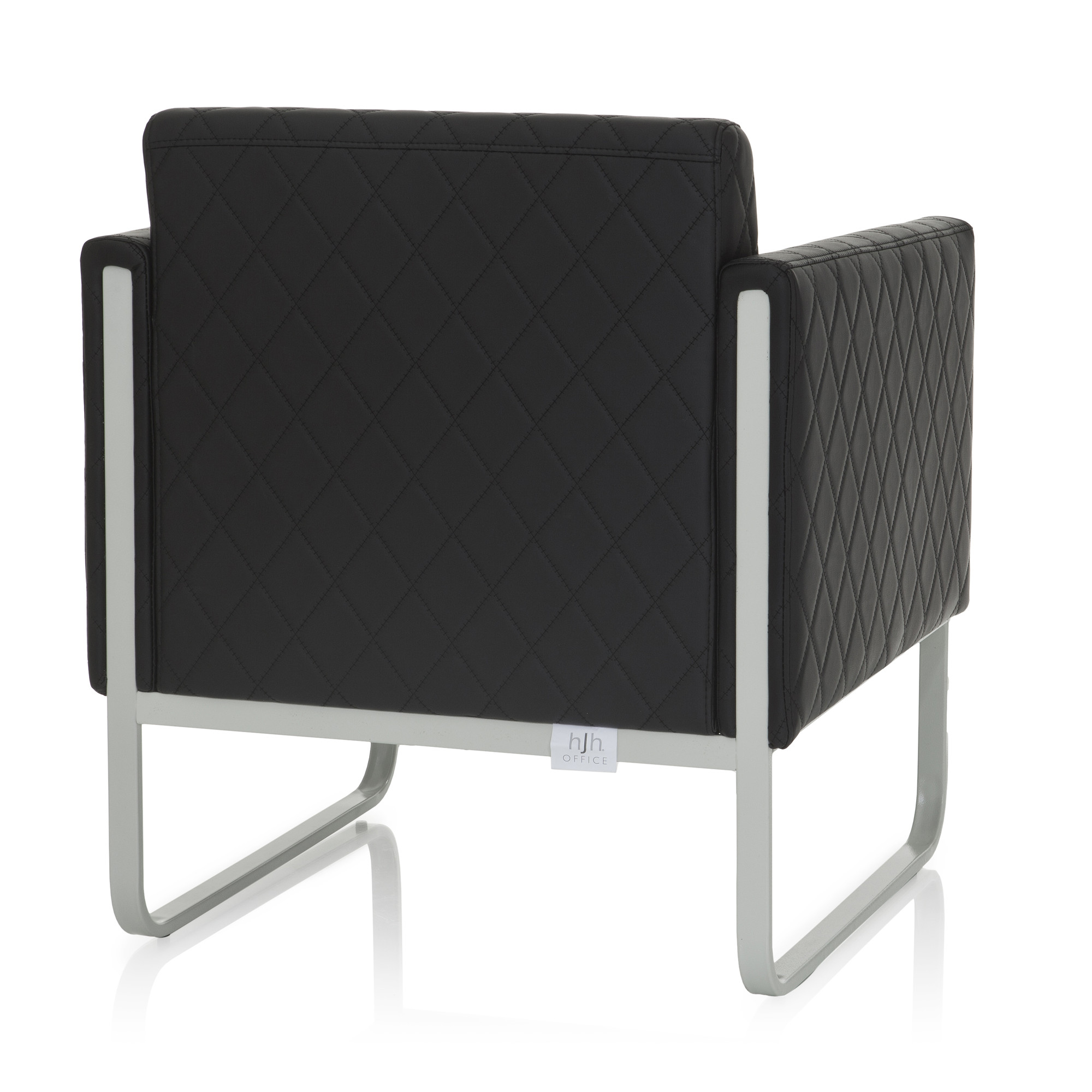 Aruba Armchair Faux Leather Black