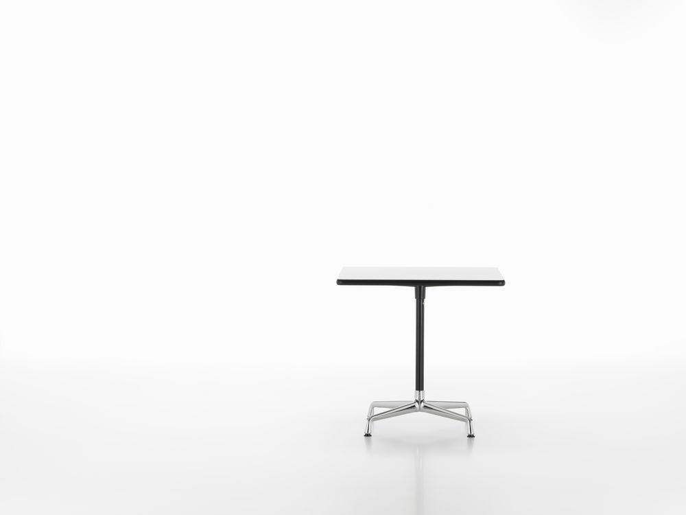 Eames Contract Table Quadratisch Weiß