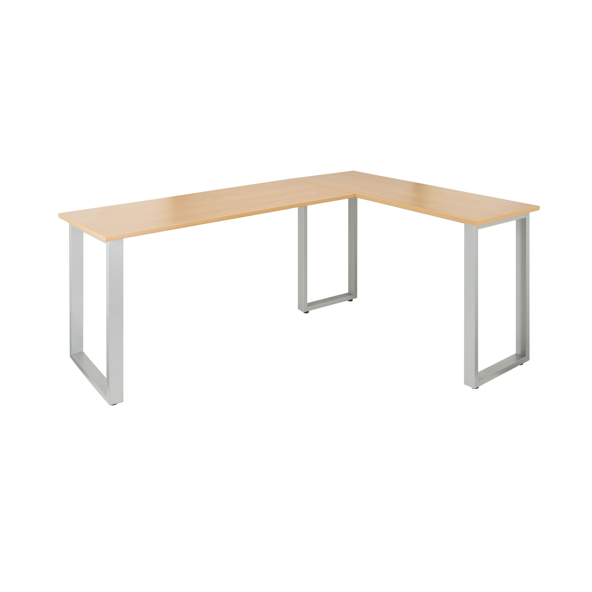 Workspace Basic I  Eckschreibtisch Holz Natur