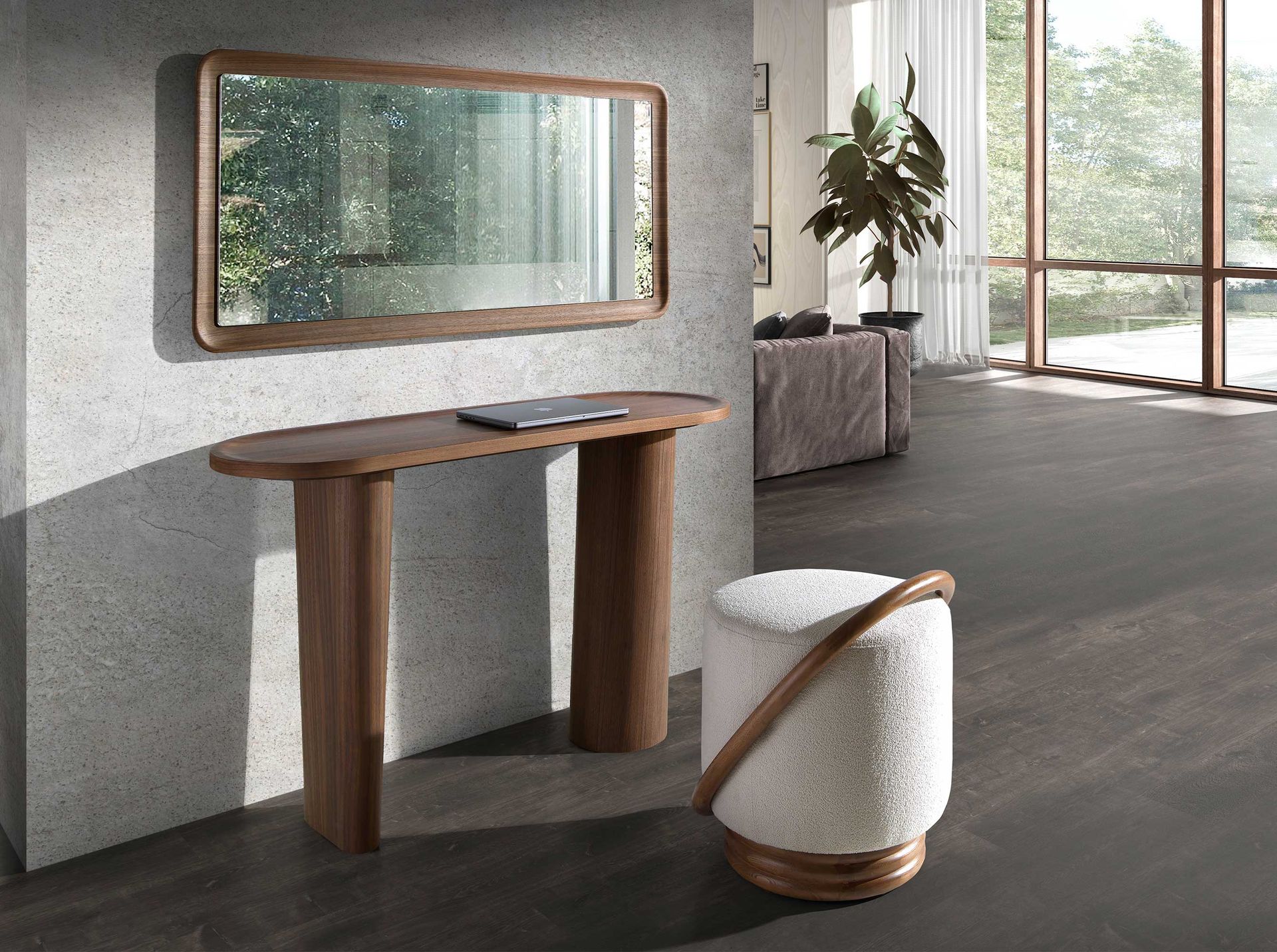 Fußhocker Textil Weiß