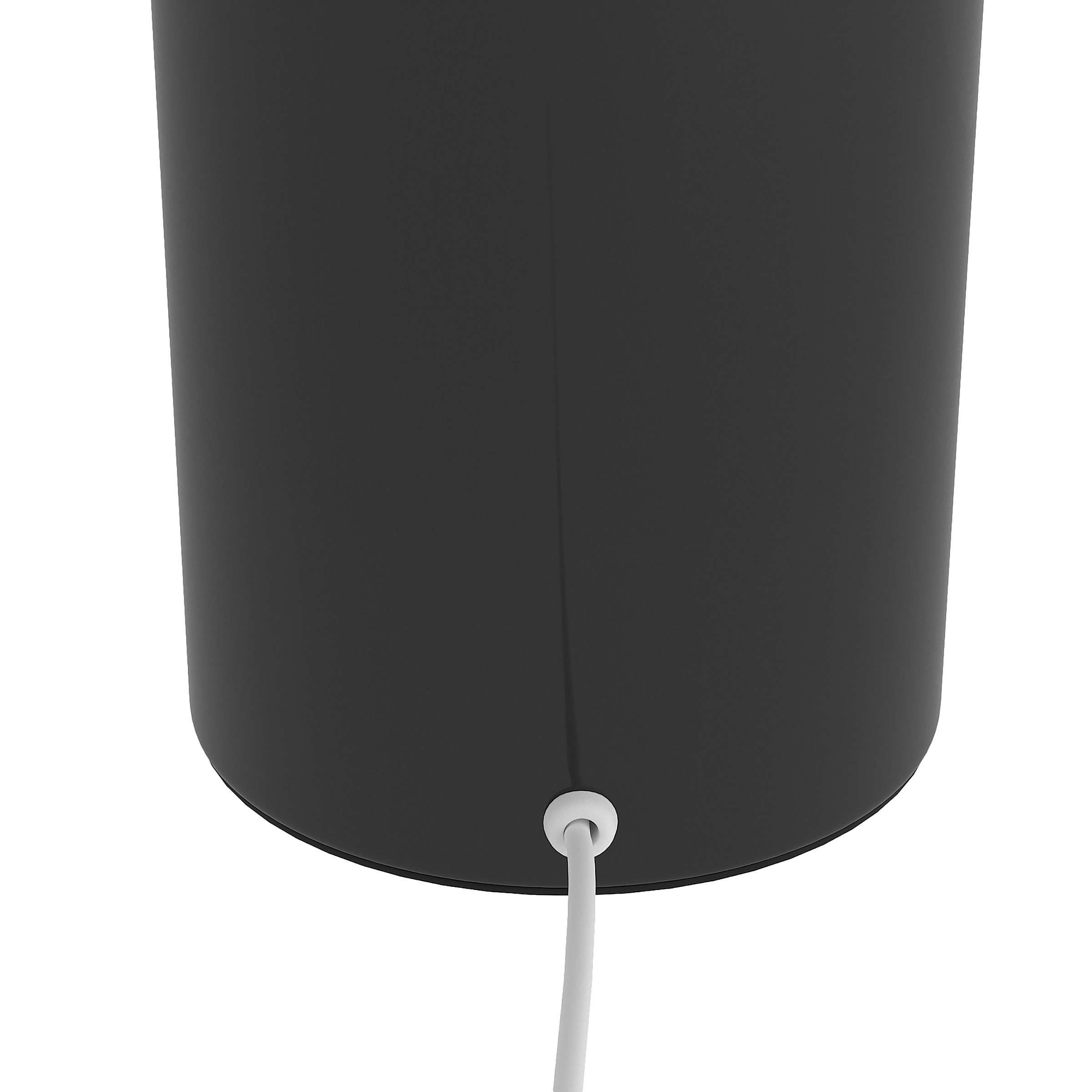 1-Flammig Ylum Tischleuchte Eisen Schwarz