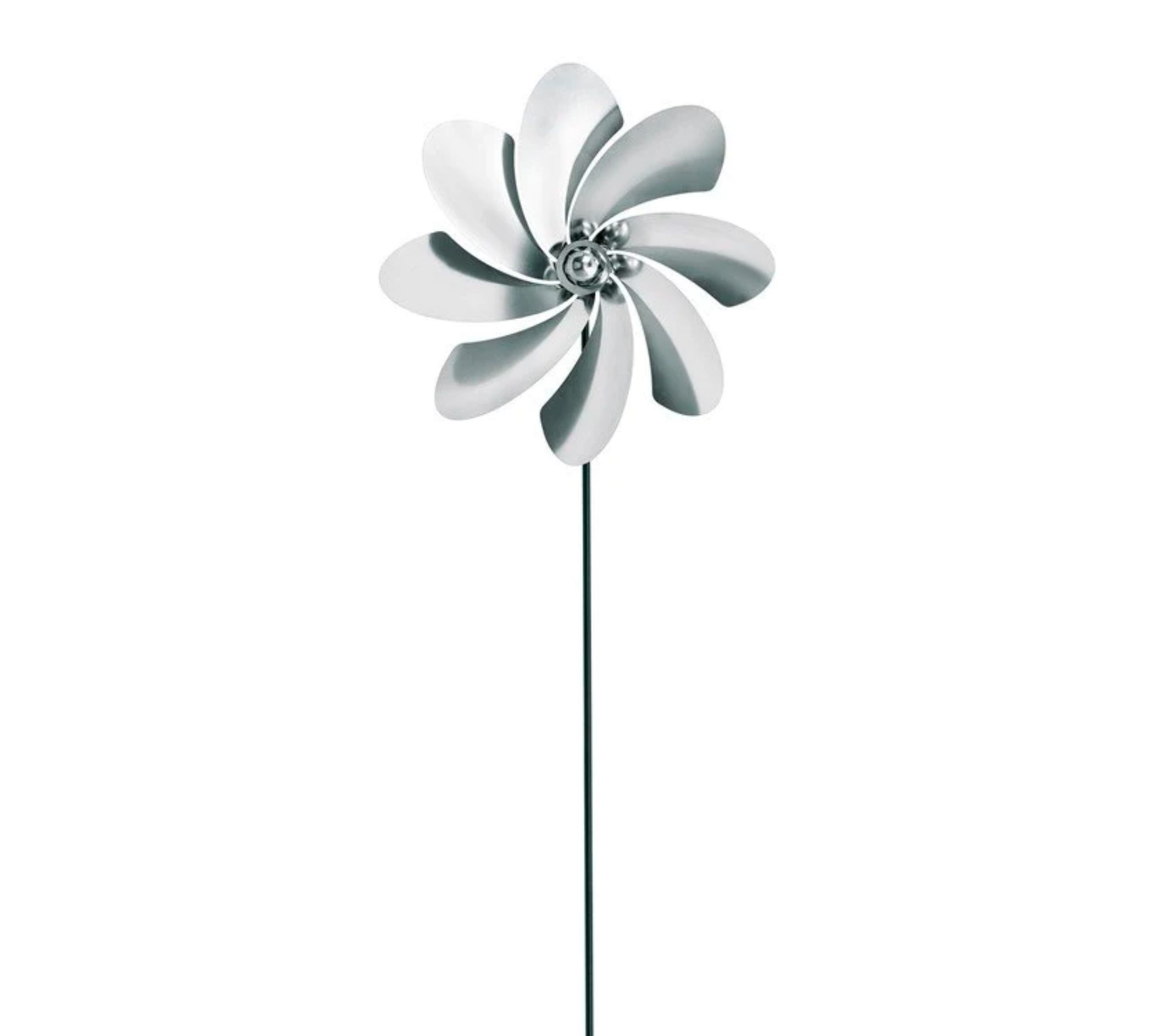 Viento Windrad Metall Silber
