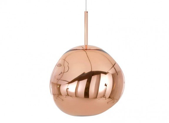 Melt mini LED Pendelleuchte Bronze