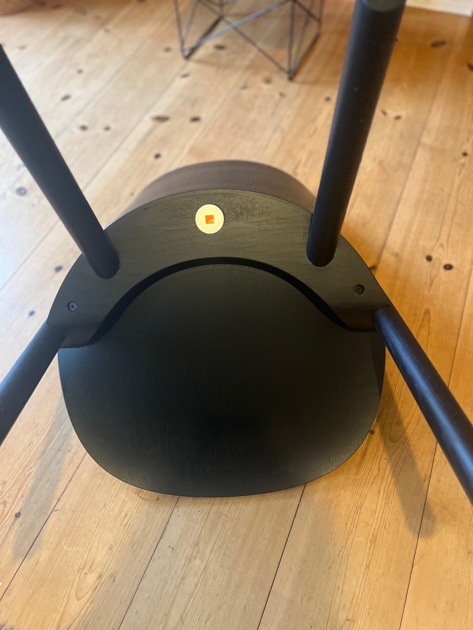 That Lounge Chair Holz Schwarz