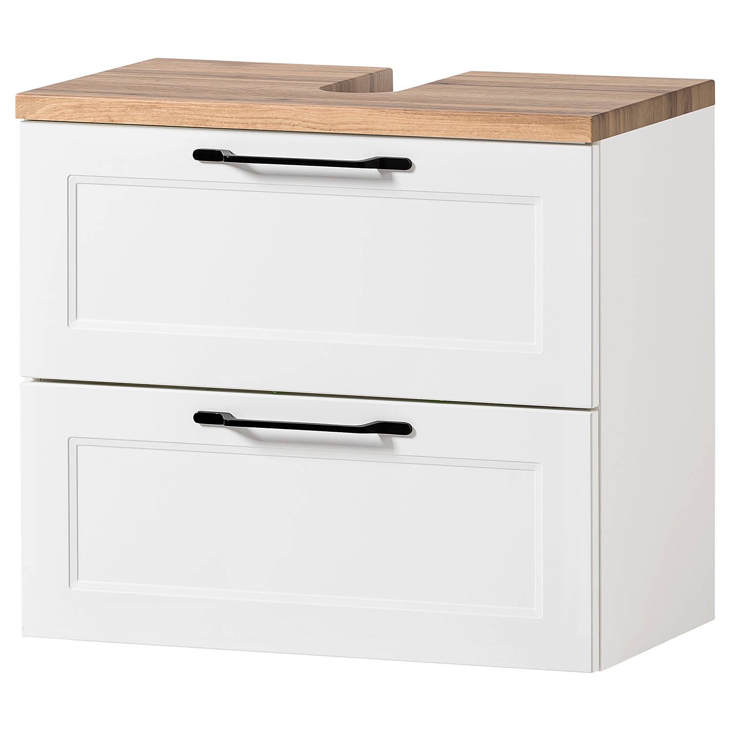 Waschbeckenunterschrank Vellau Matt Weiß