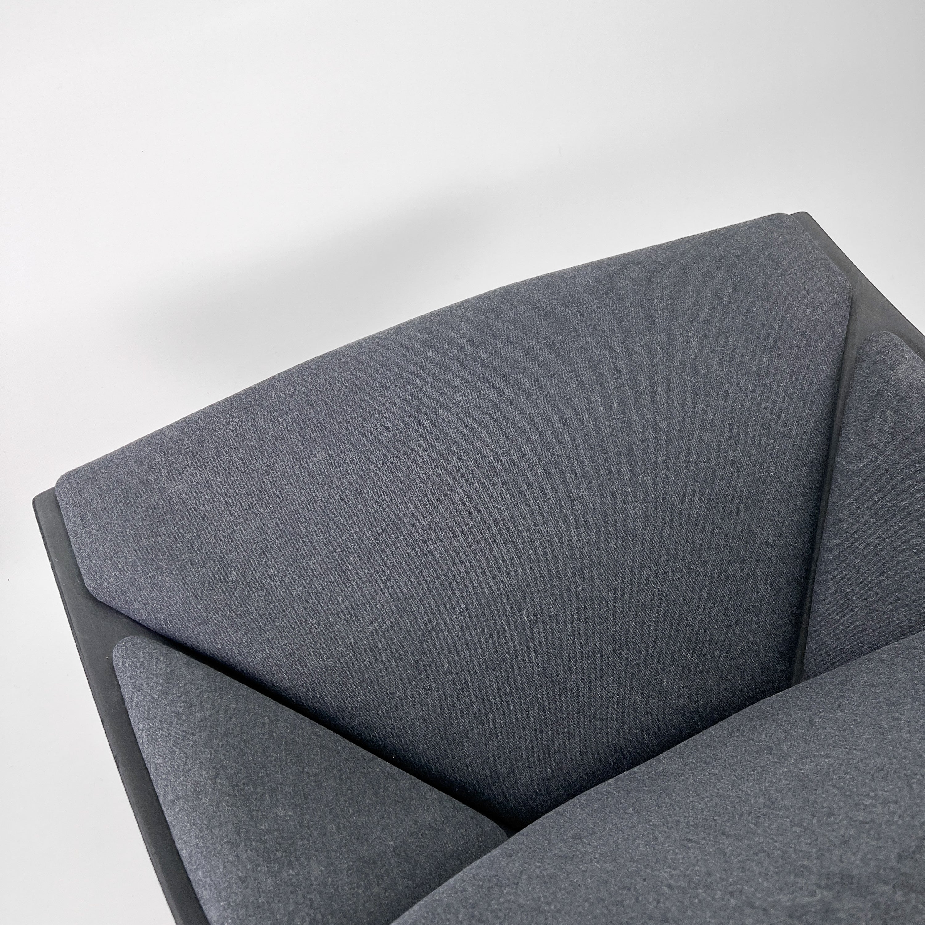 Space Chair Metall Schwarz Dunkelgrau